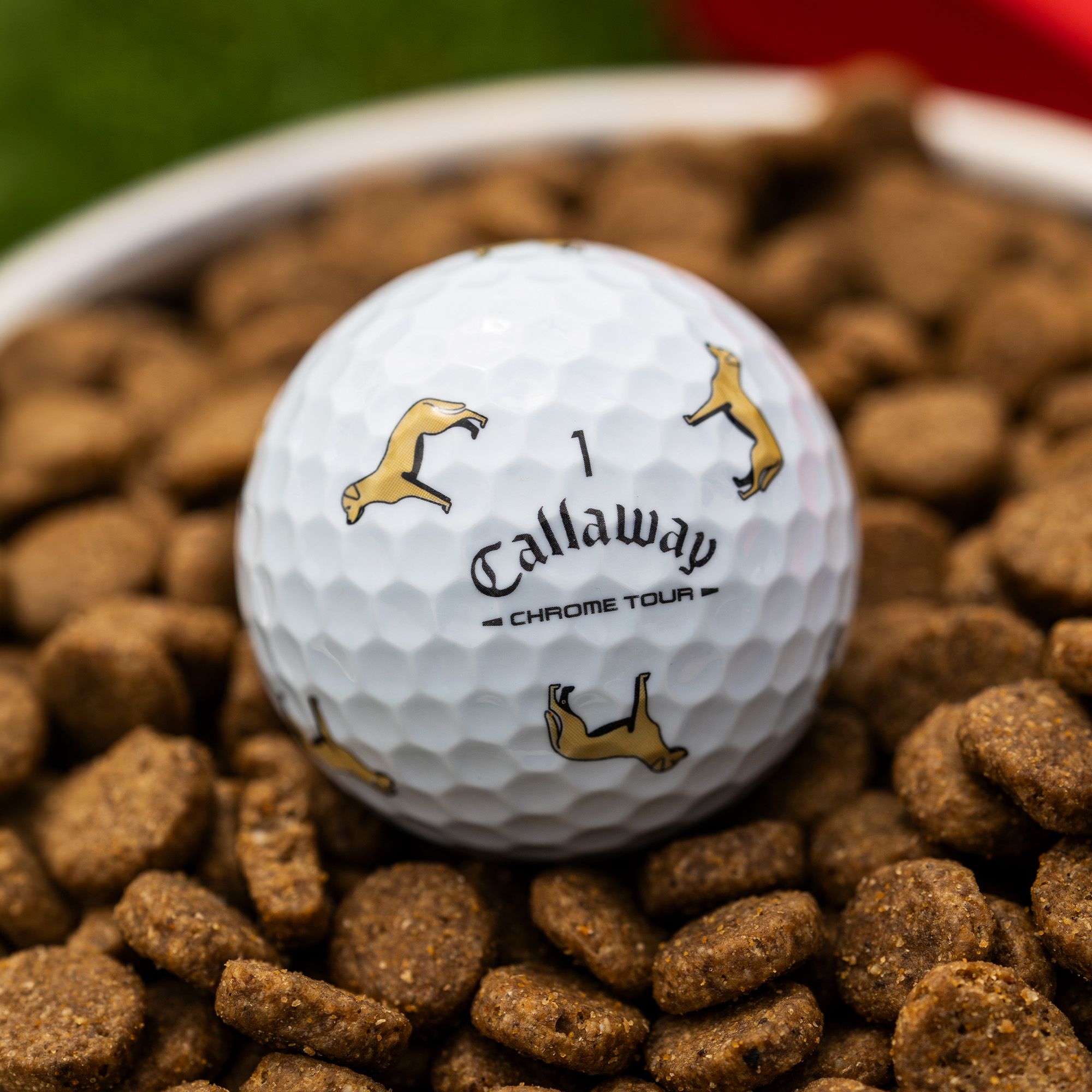 Callaway Chrome Tour Yellow Lab Golf Balls product image