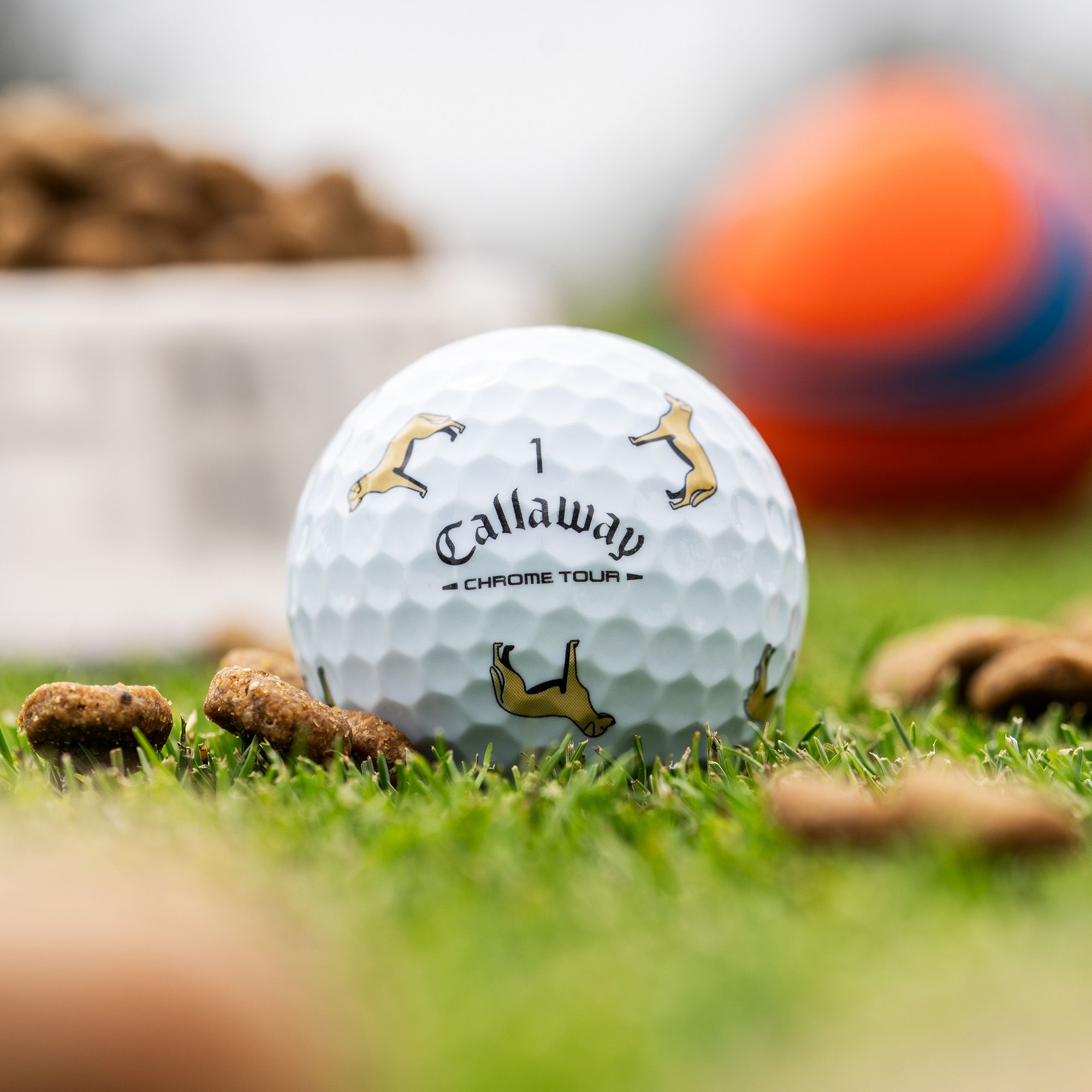 Callaway Chrome Tour Yellow Lab Golf Balls product image