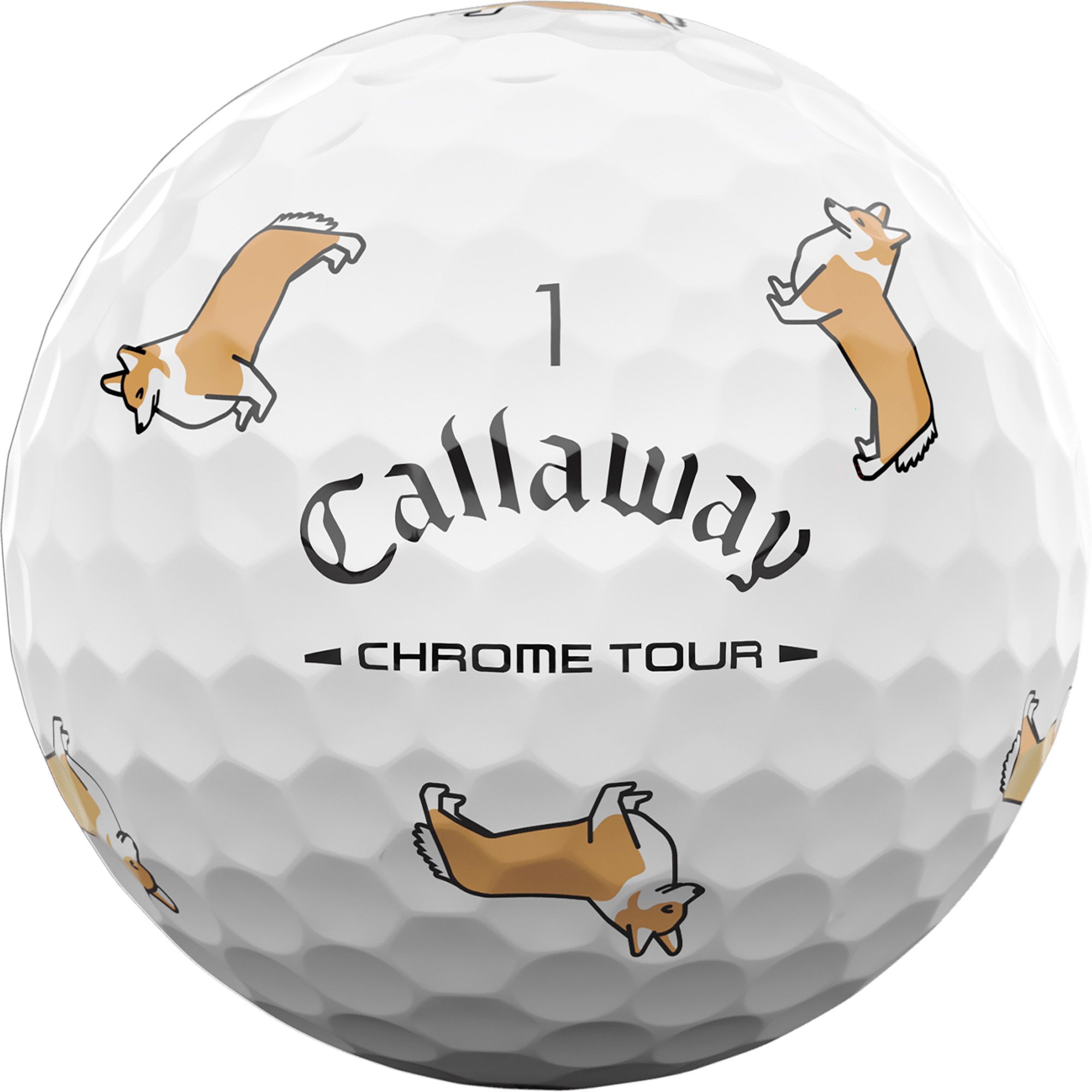 Callaway Chrome Tour Corgi Golf Balls product image
