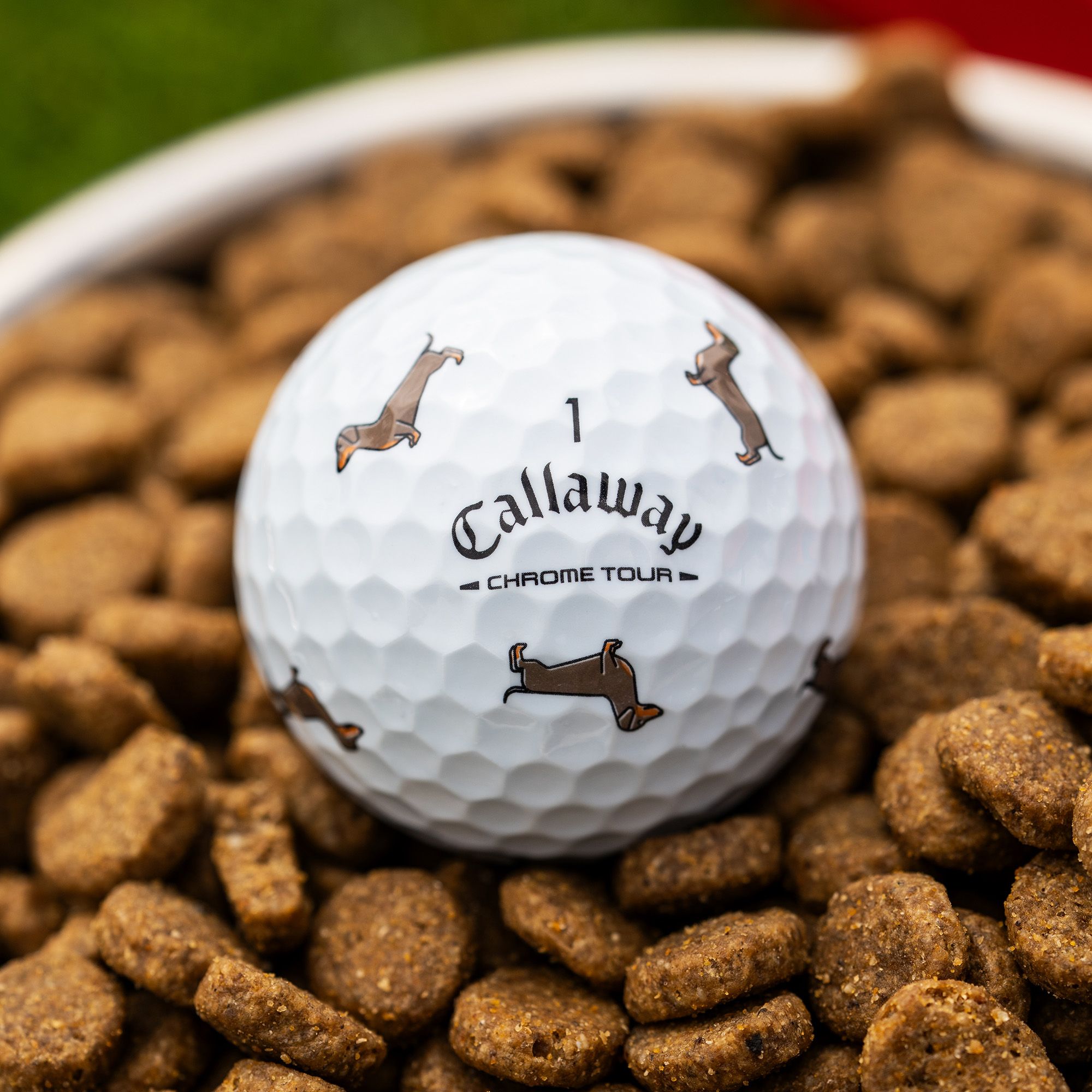 Callaway Chrome Tour Dachshund Golf Balls product image