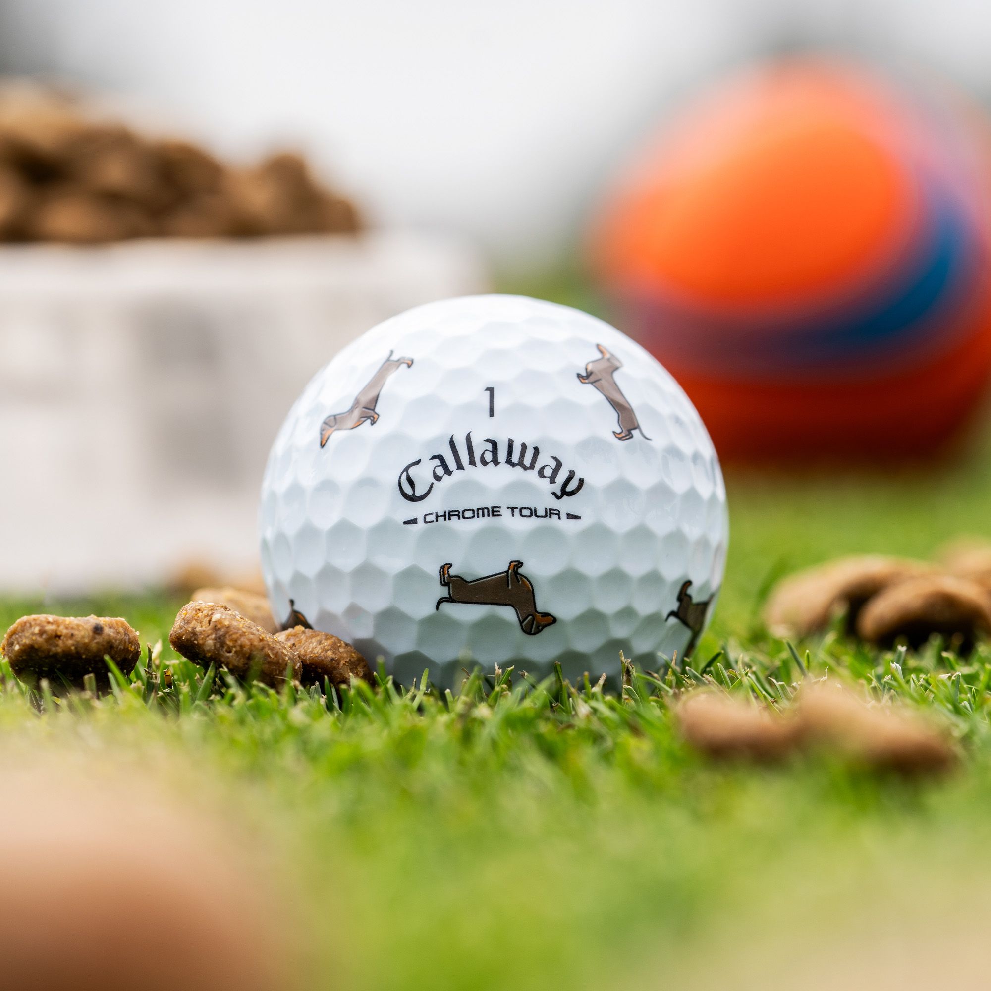 Callaway Chrome Tour Dachshund Golf Balls product image