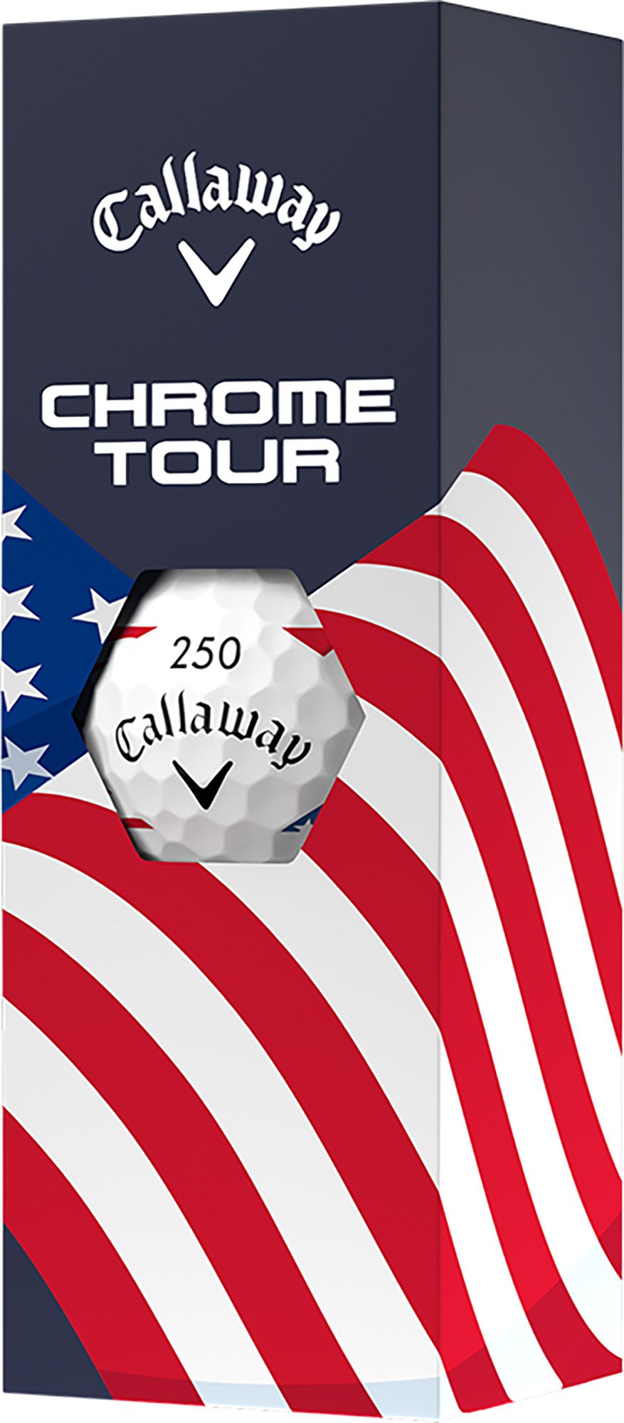 Callaway USA 250 Chrome Tour 360 Stripe Golf Balls product image