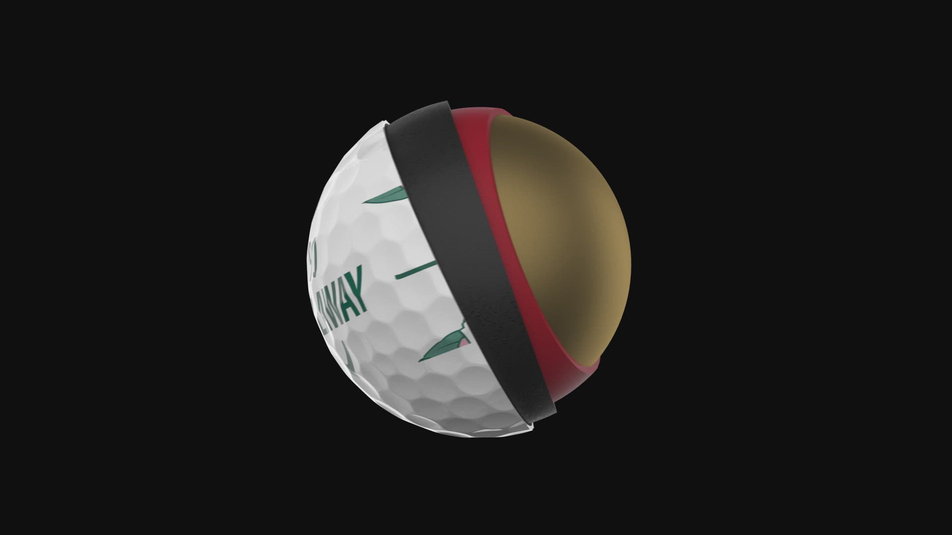 Callaway 2026 Chrome Tour April Major 360 Stripe Golf Balls product