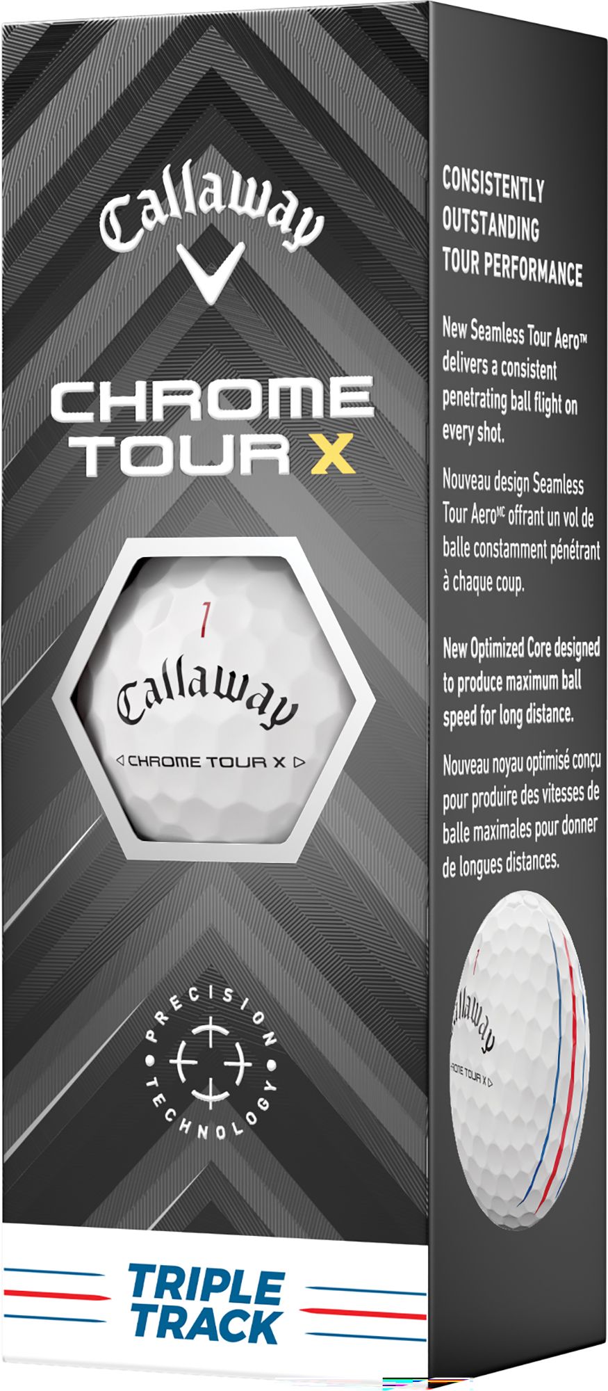 Callaway 2024 Chrome Tour X Triple Track Personalized Golf Balls product image