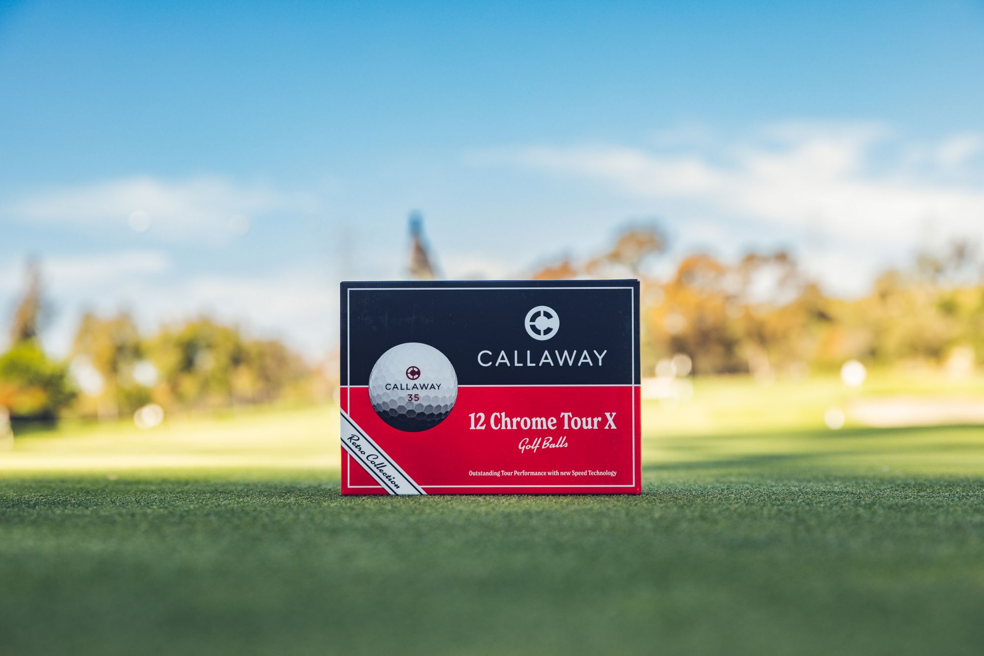 Callaway 2026 Chrome Tour X Retro Collection Golf Balls product image