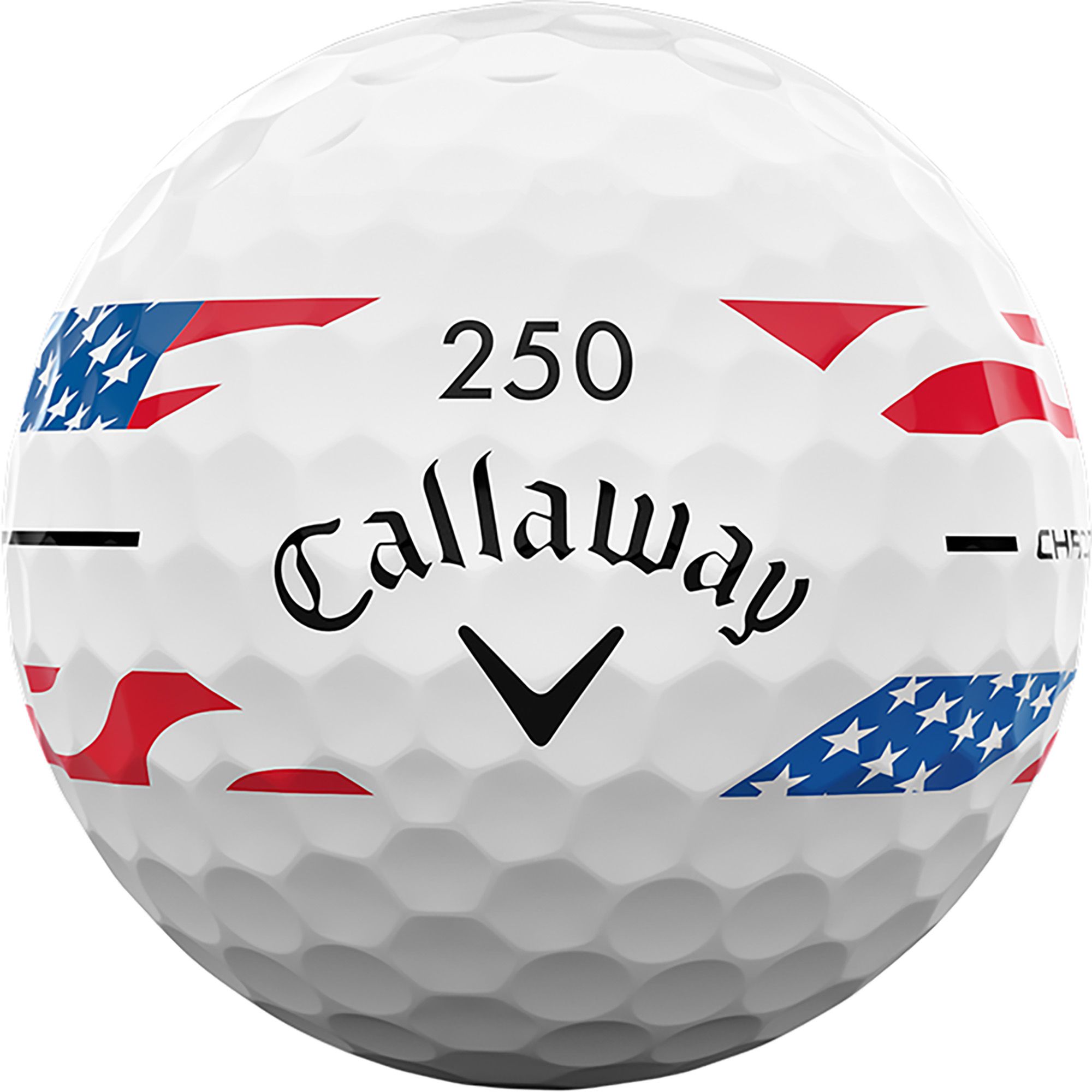 Callaway USA 250 Chrome Tour X 360 Stripe Golf Balls product image