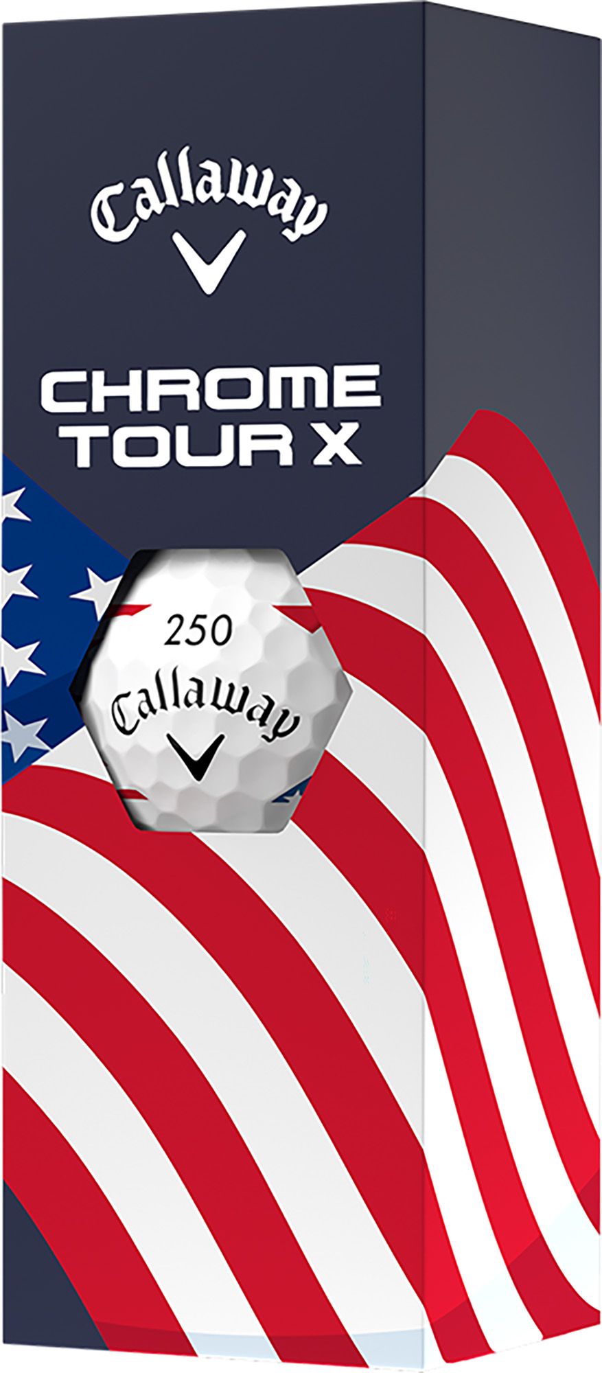 Callaway USA 250 Chrome Tour X 360 Stripe Golf Balls product image