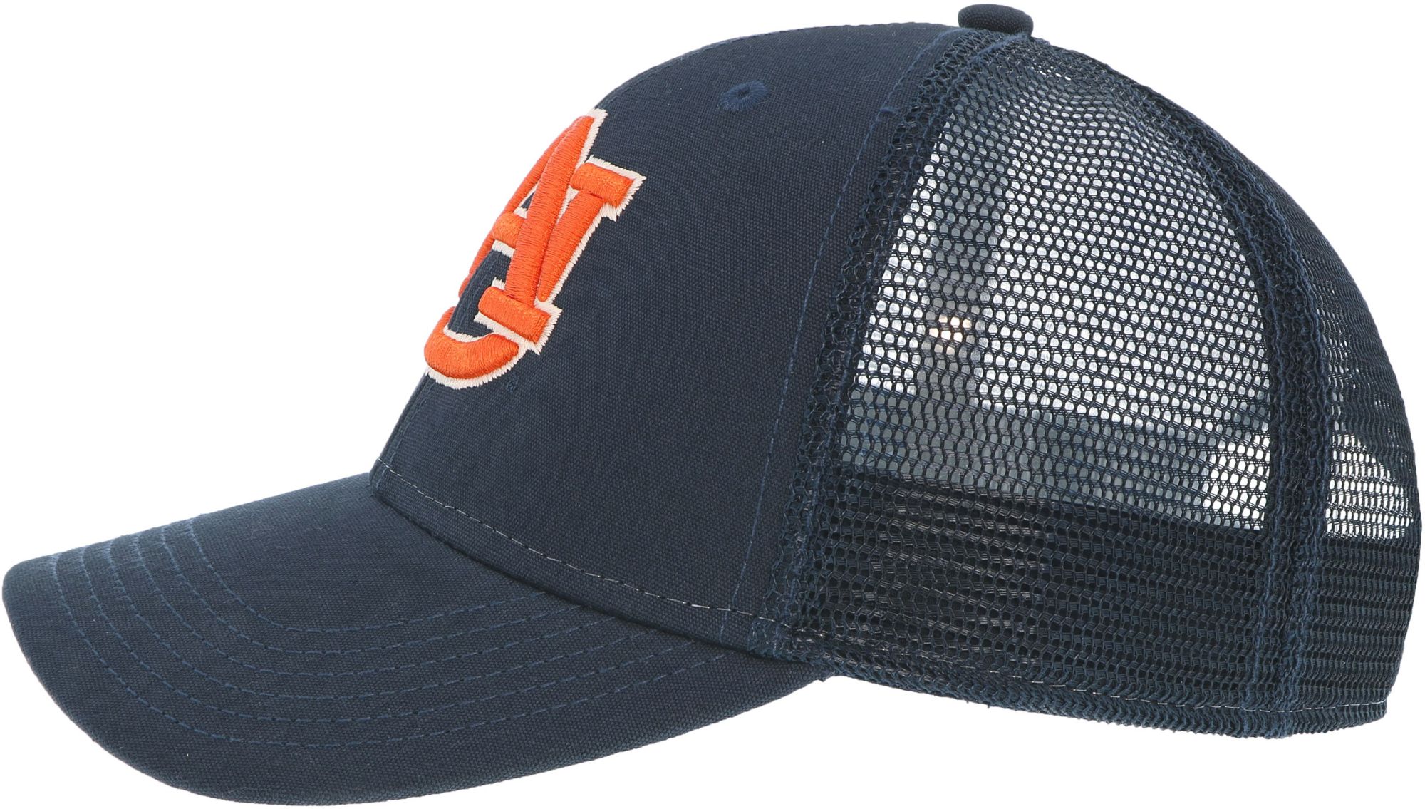 League-Legacy Men's Auburn Tigers Blue Lo-Pro Adjustable Trucker Hat