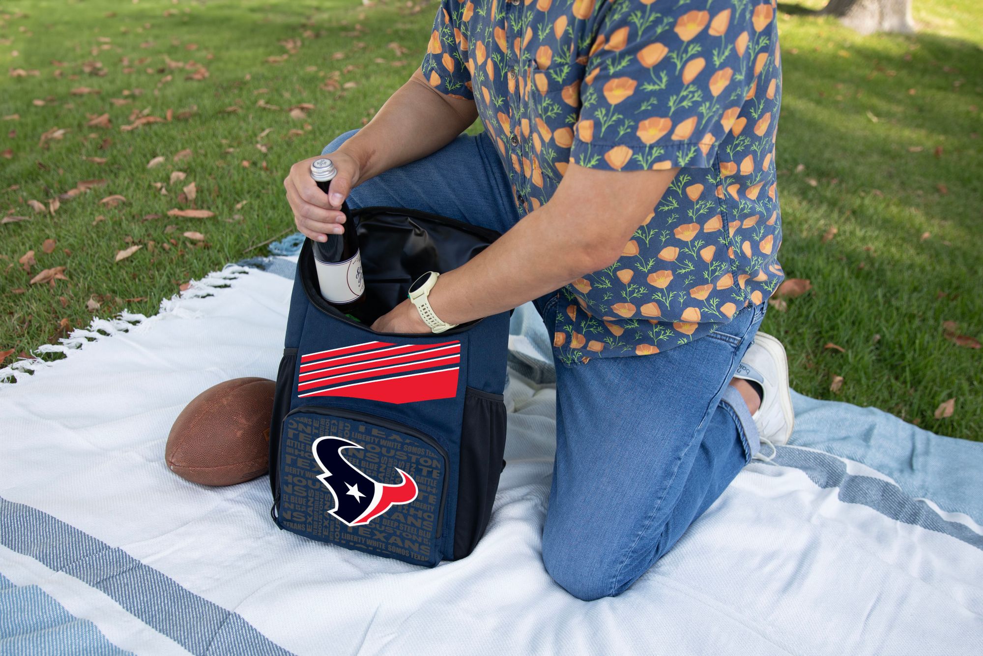 Picnic Time Houston Texans LG Backpack Cooler product image