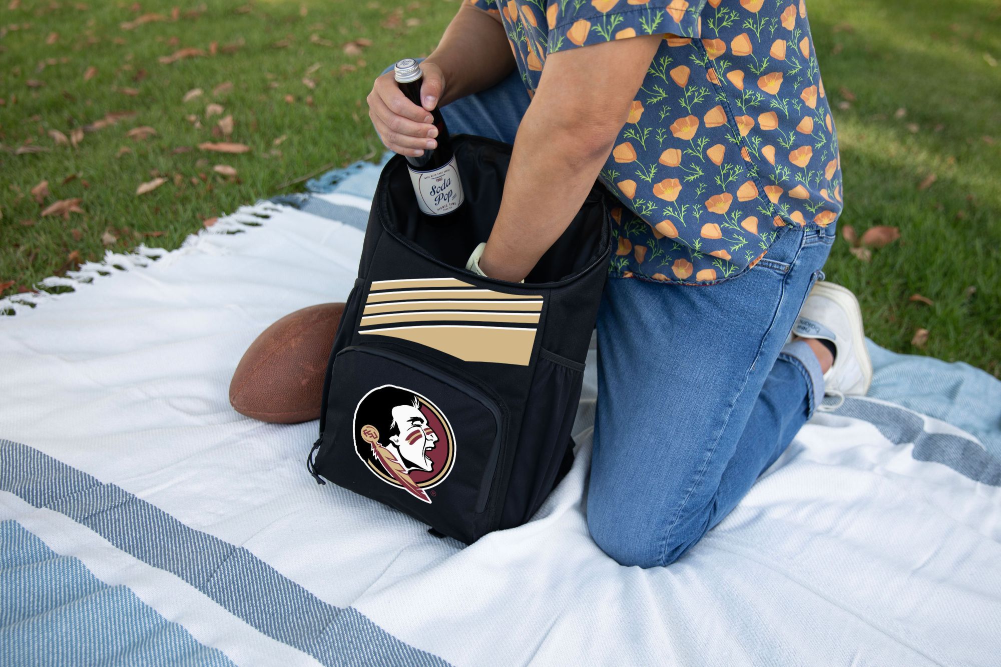 Picnic Time Florida State Seminoles Large Backpack Cooler product image