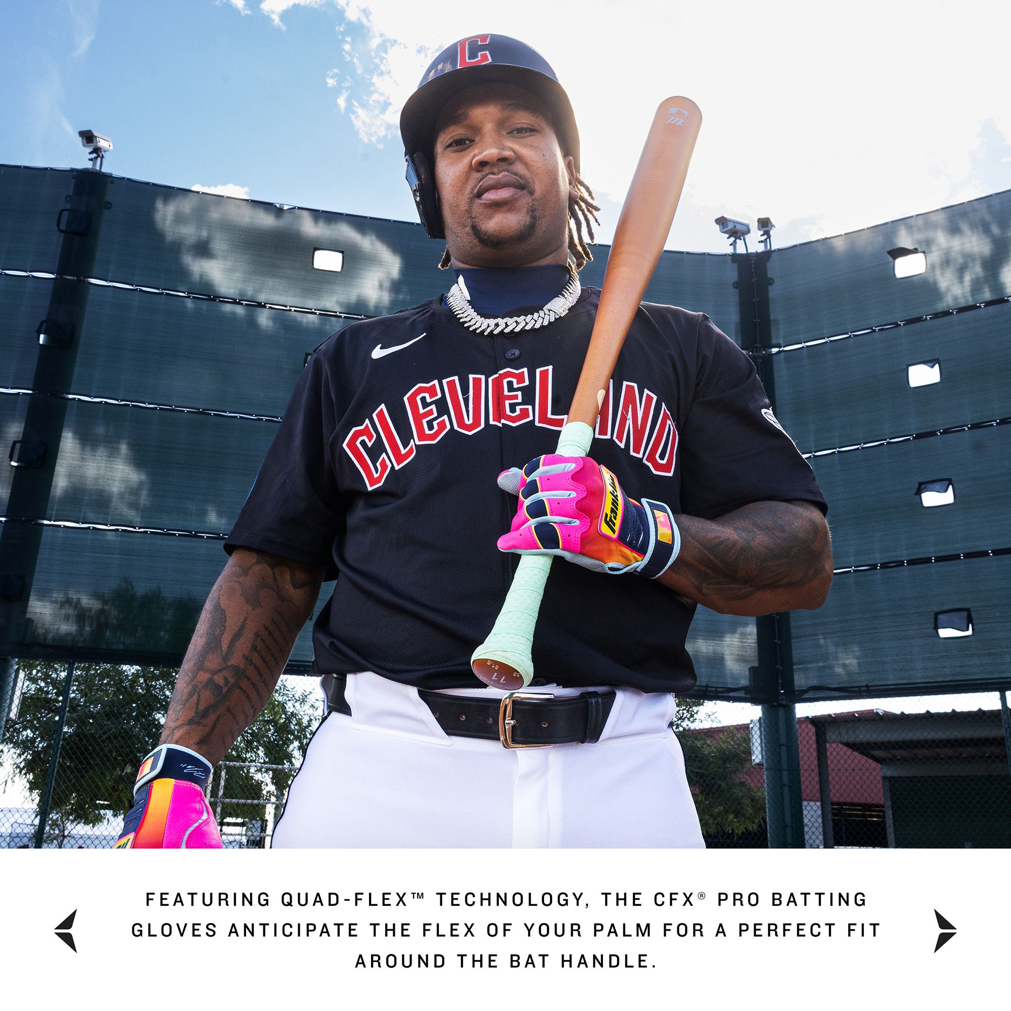 Franklin Youth Jose Ramirez CFX Pro Batting Glove product image