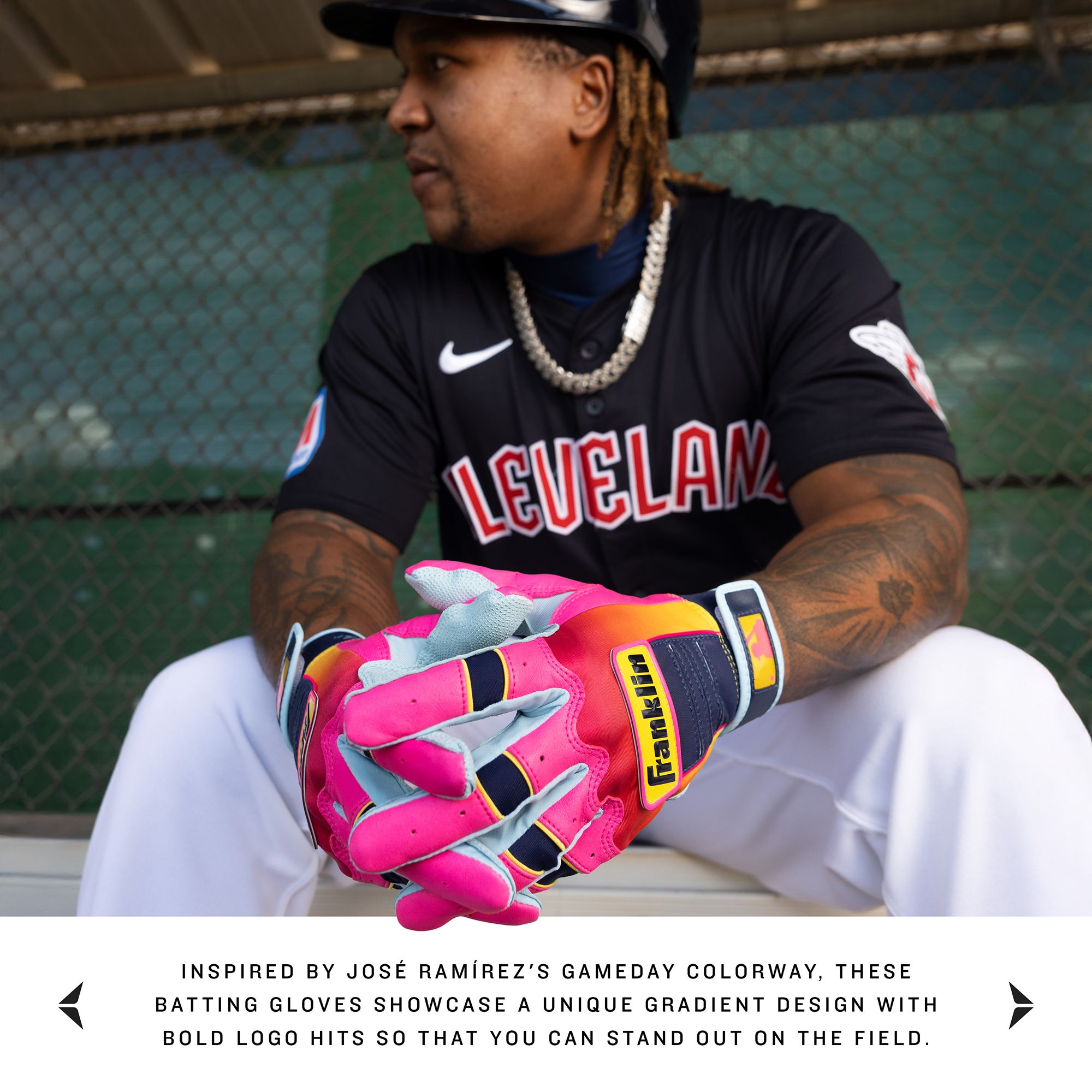 Franklin Youth Jose Ramirez CFX Pro Batting Glove product image