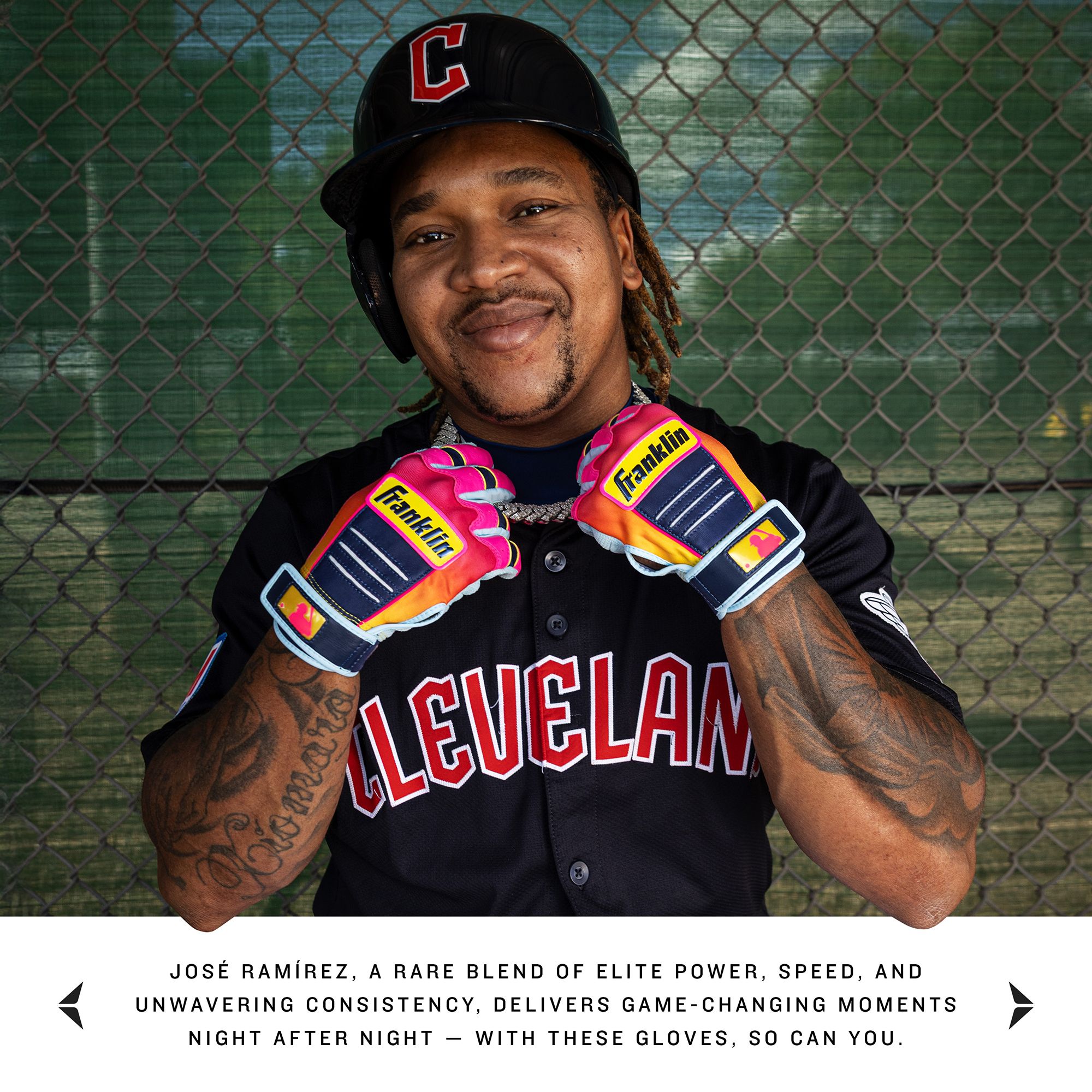 Franklin Youth Jose Ramirez CFX Pro Batting Glove product image
