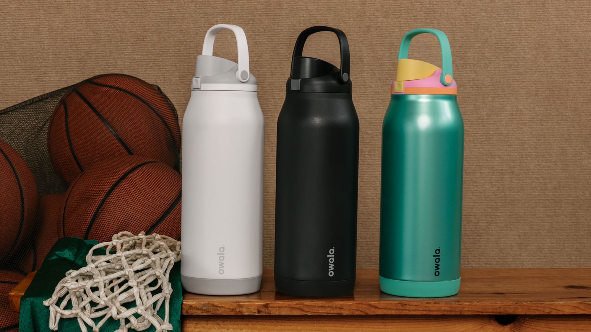 Owala 64 oz. FreeSip Sway Stainless Steel Water Bottle product image