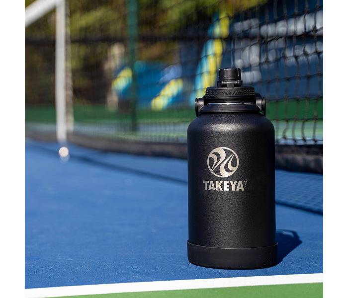 Newman Pickleball Series Water Bottle with Straw Lid and Extra Large C –  Takeya USA