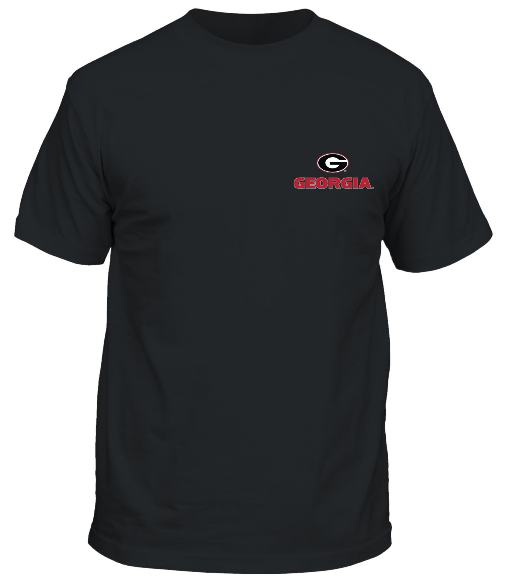 New World Graphics Men's Georgia Bulldogs Black Mascot T-Shirt product image
