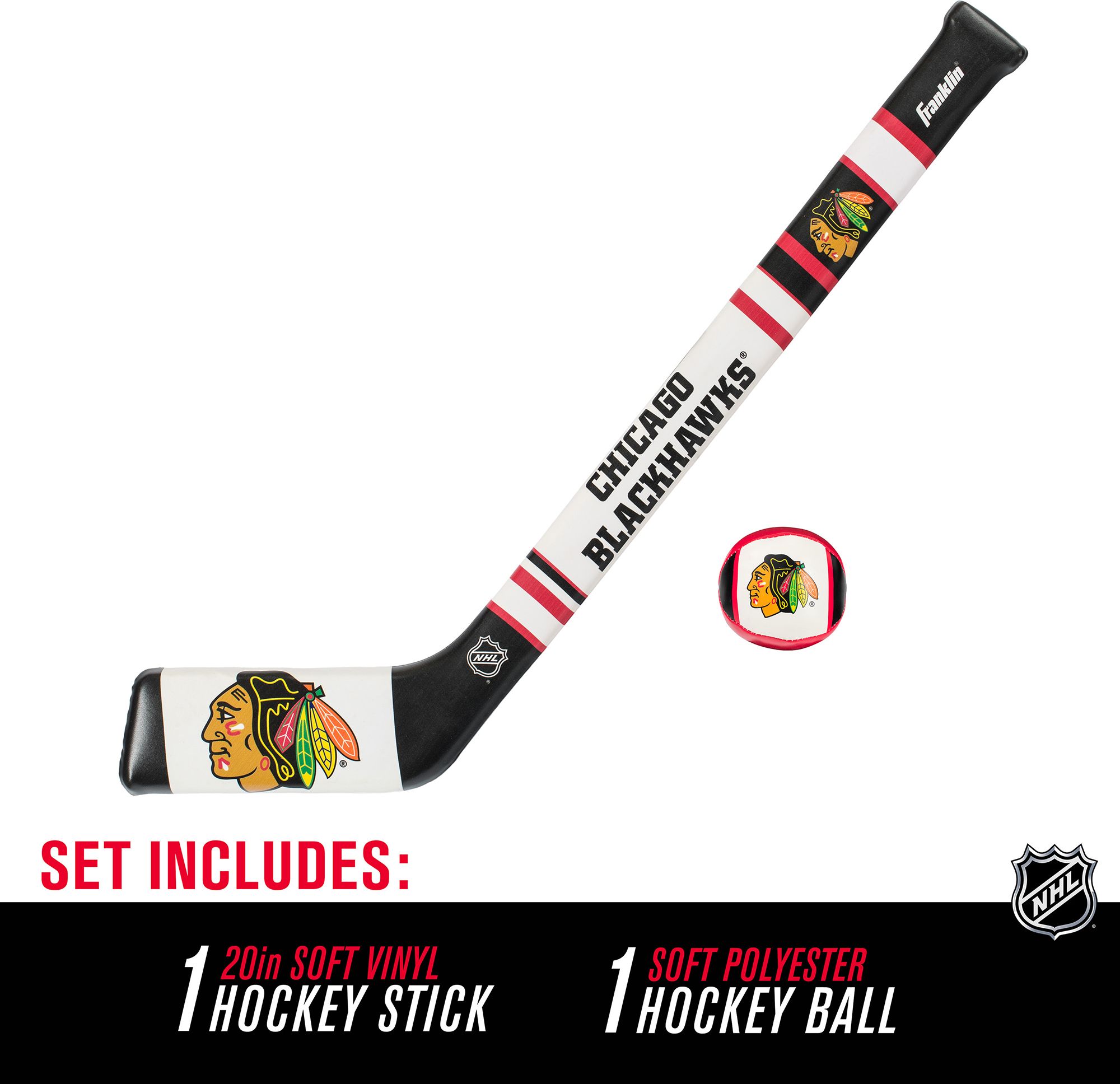 Franklin Chicago Blackhawks Mini Hockey Set product image
