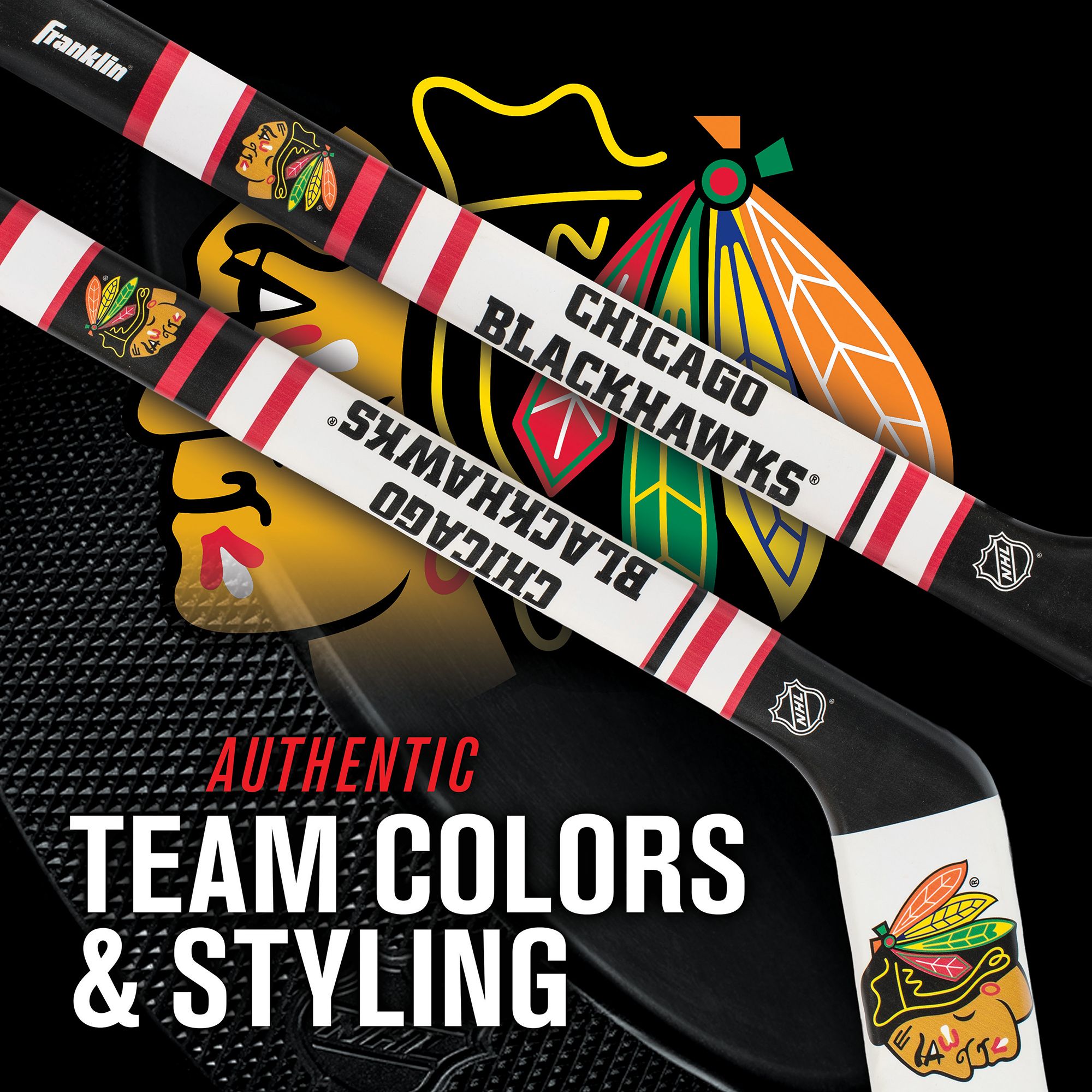 Franklin Chicago Blackhawks Mini Hockey Set product image