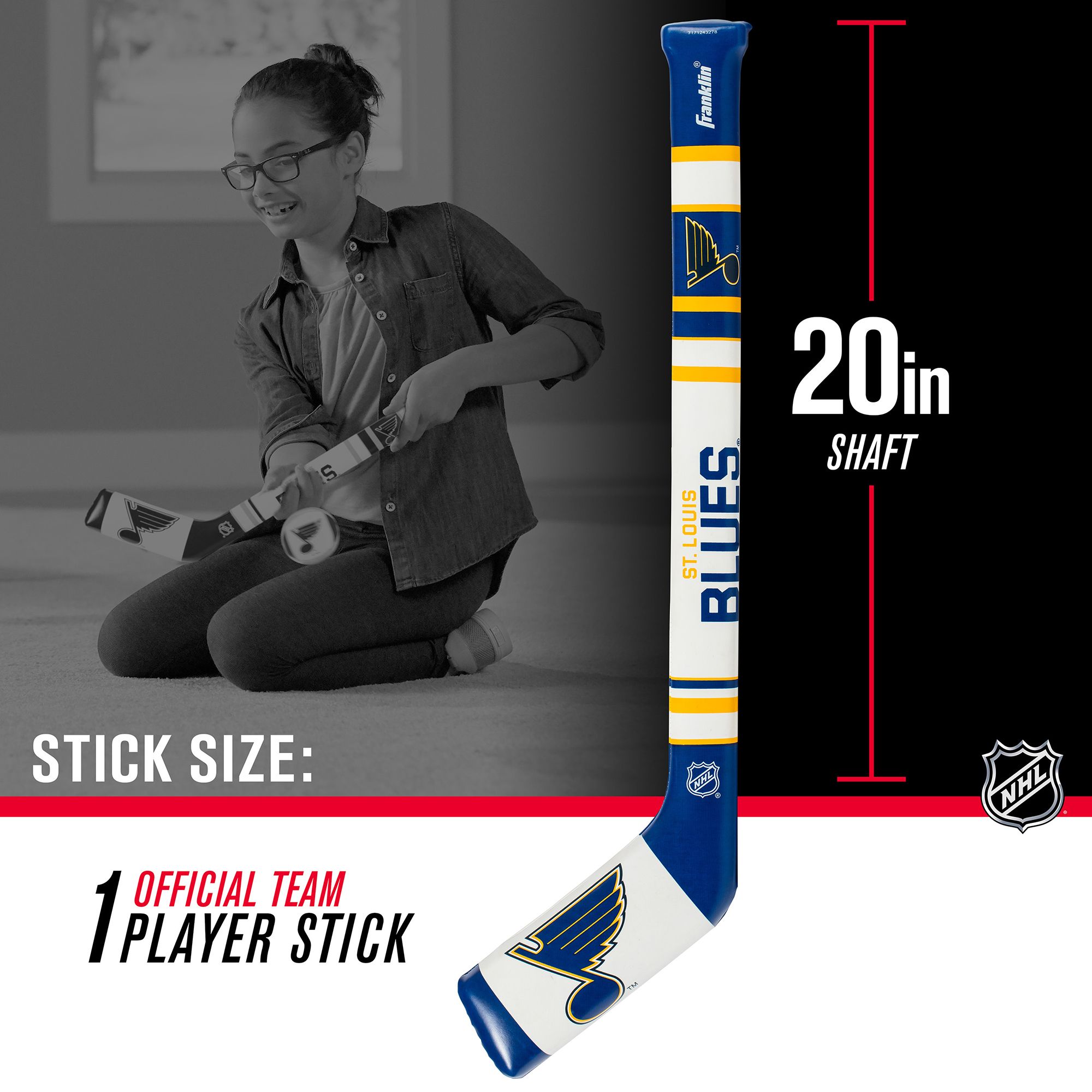 Franklin St. Louis Blues Mini Hockey Set product image