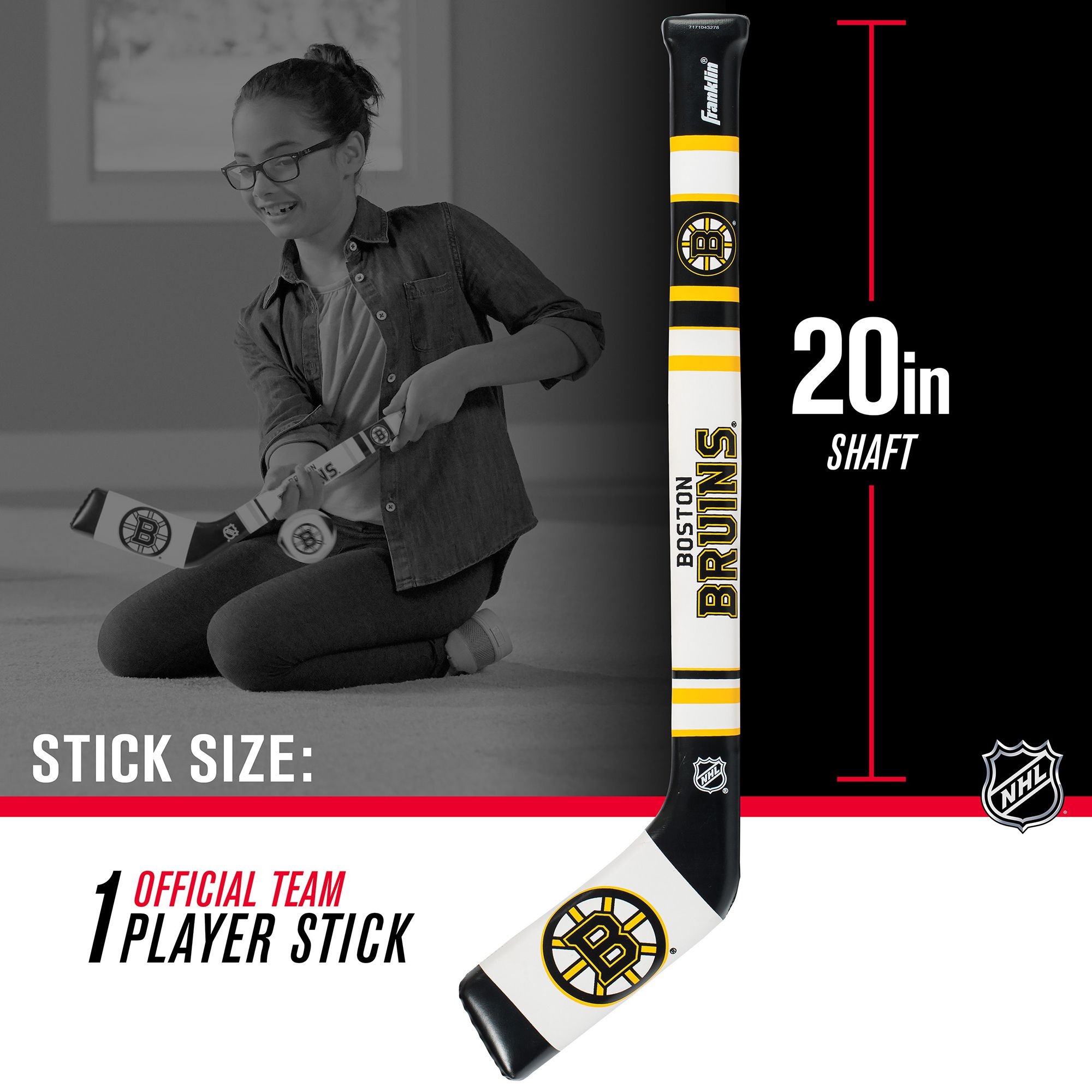 Franklin Boston Bruins Mini Hockey Set product image