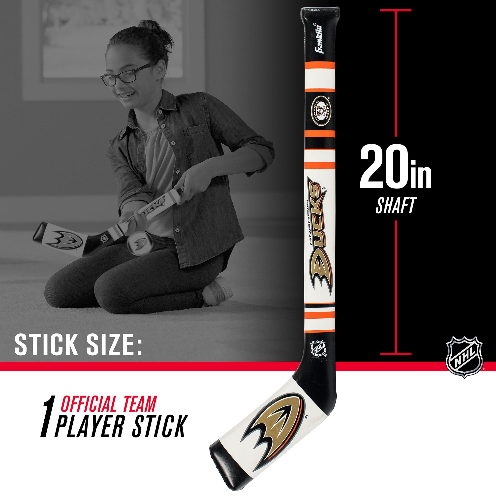 Franklin Anaheim Ducks Mini Hockey Set product image