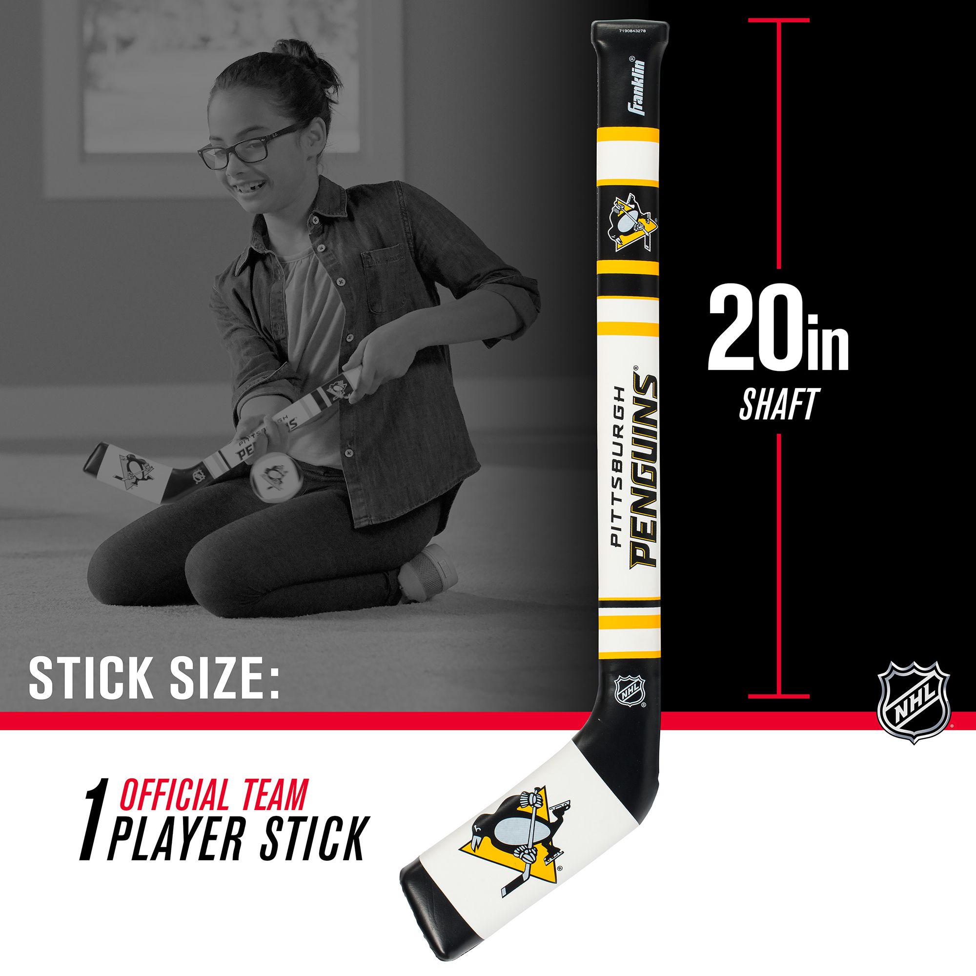 Franklin Pittsburgh Penguins Mini Hockey Set product image