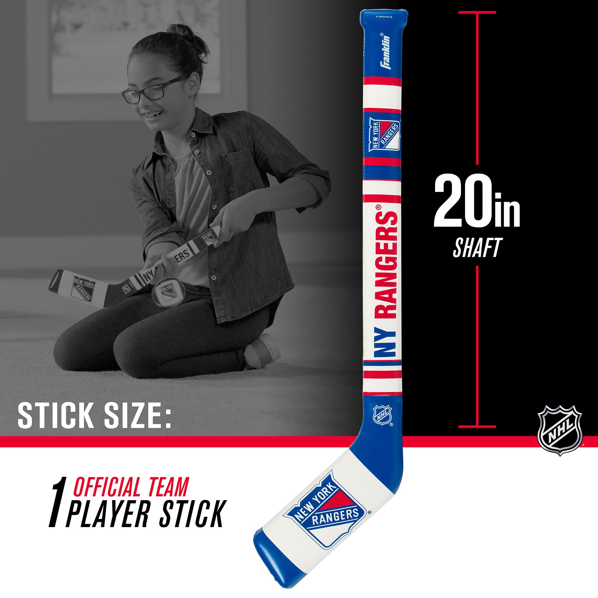 Franklin New York Rangers Mini Hockey Set product image