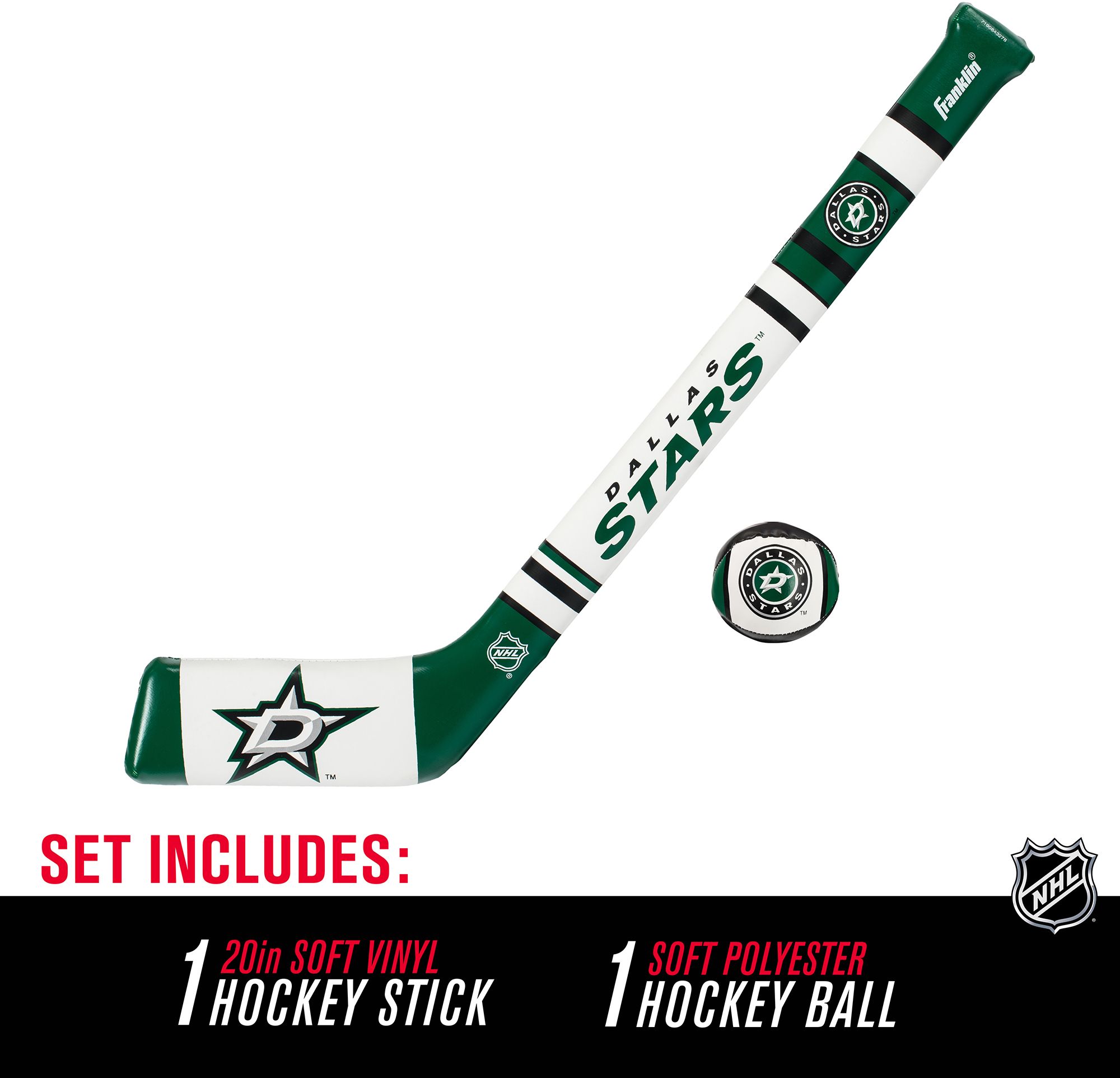 Franklin Dallas Stars Mini Hockey Set product image