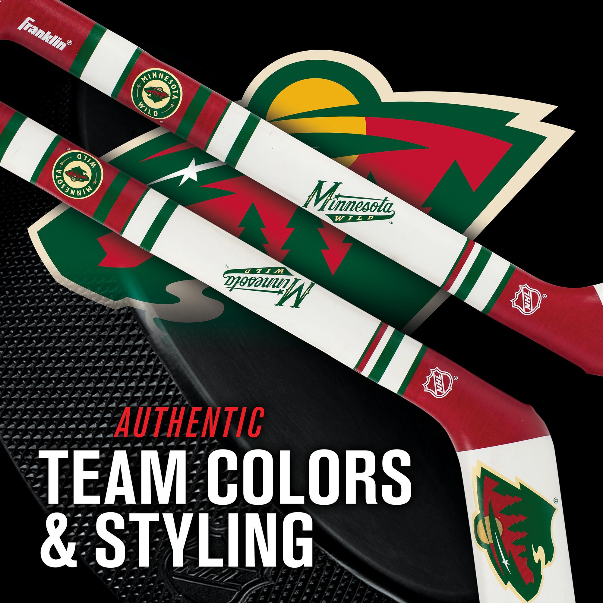 Franklin Minnesota Wild Mini Hockey Set product image