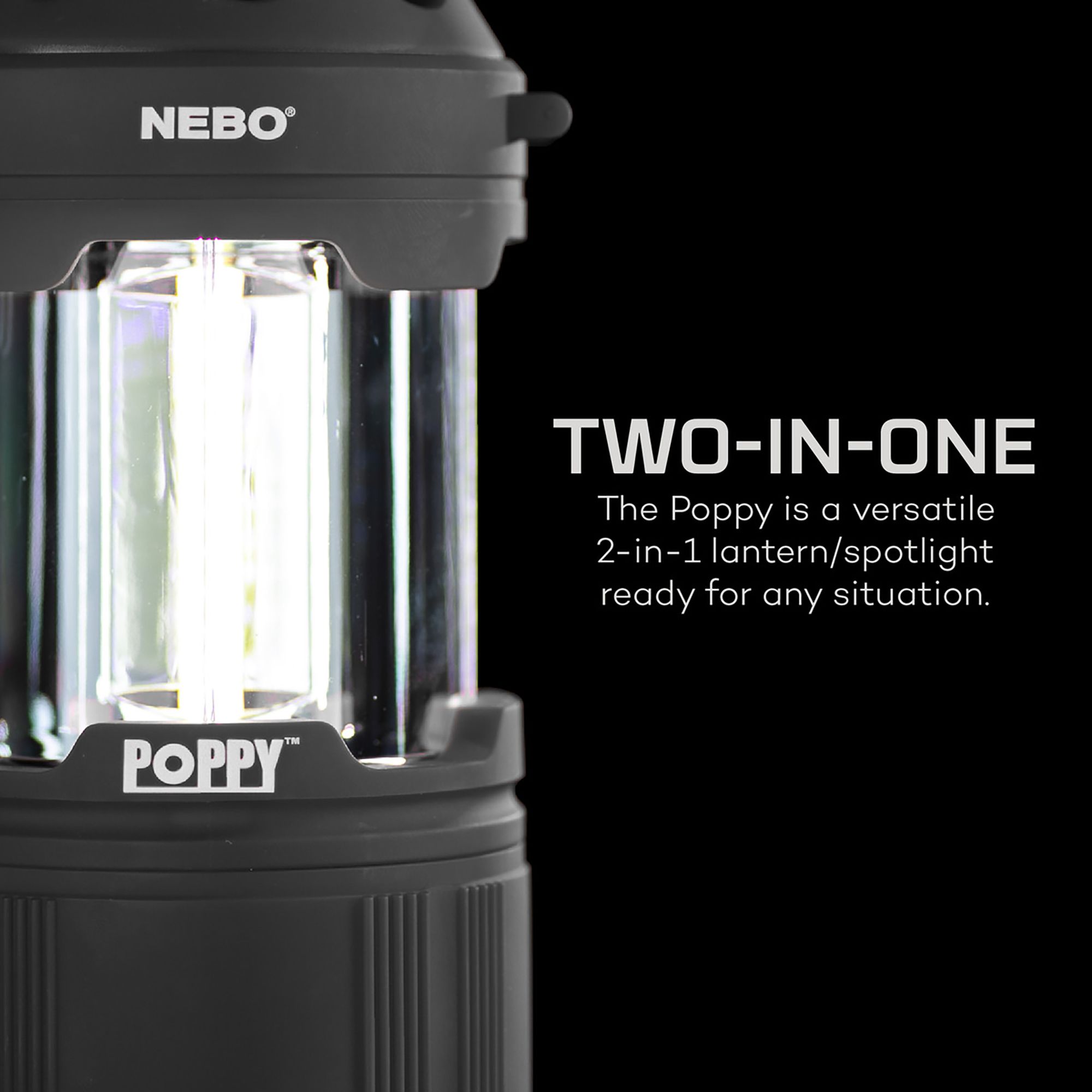 NEBO Poppy 2-in-1 Lantern Spotlight product image