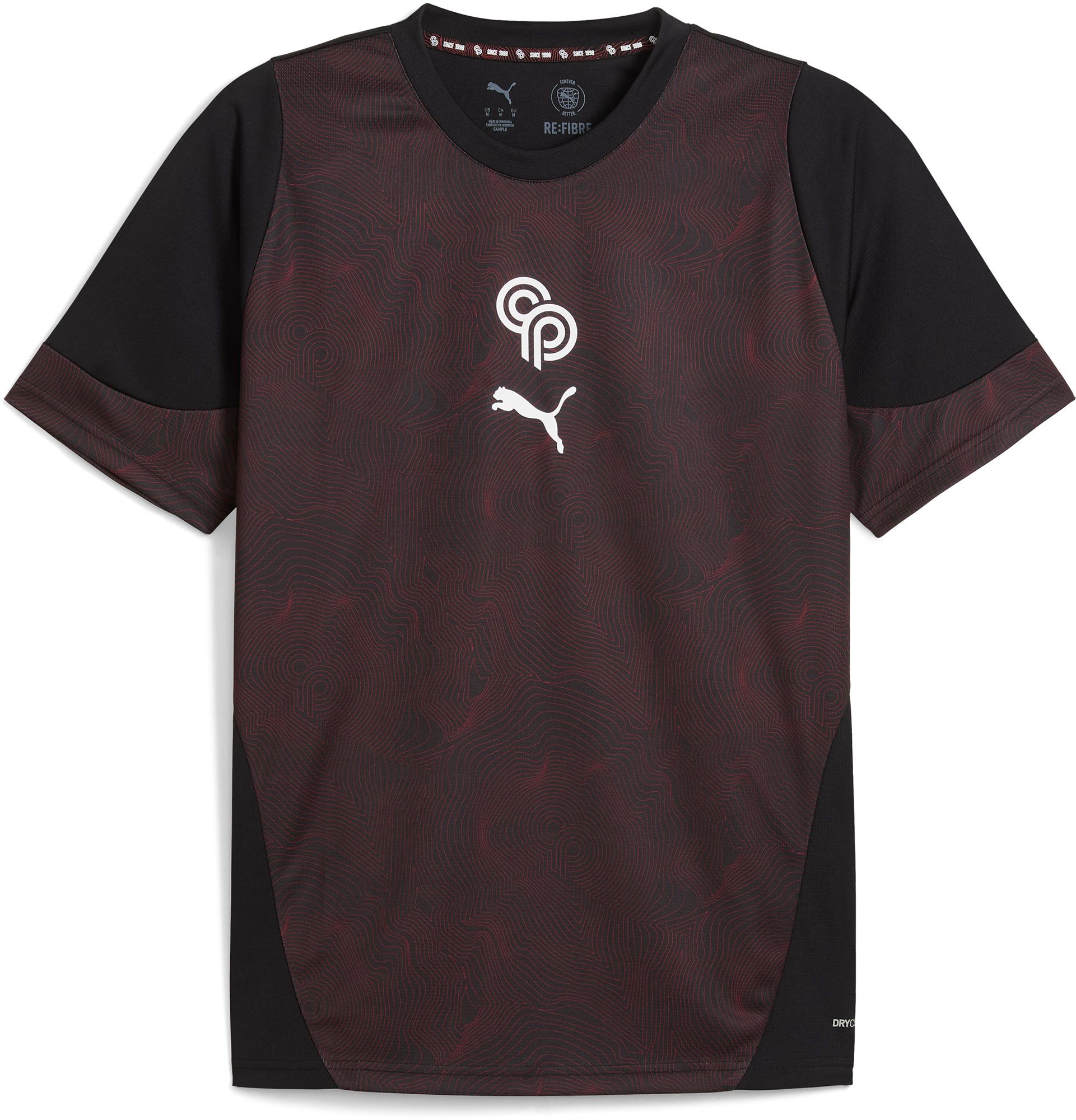 PUMA Men's Player Program Christian Pulisic Black Graphic Jersey product image