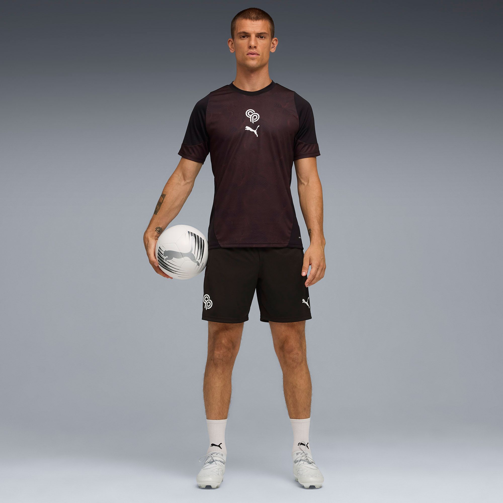 PUMA Men's Christian Pulisic Black Graphic Short product image
