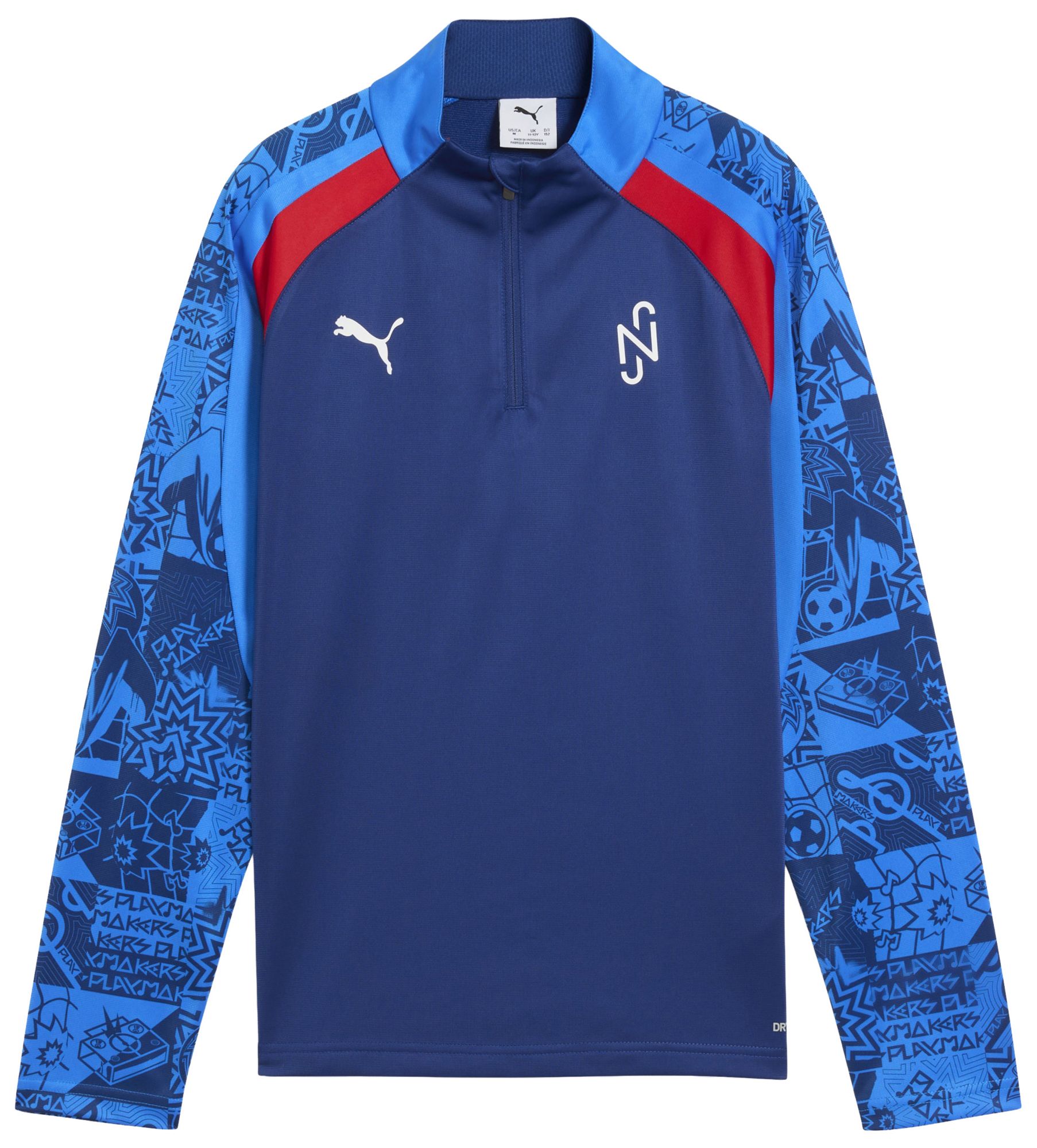PUMA Youth Neymar Jr. Blue Graphic Jacket product image