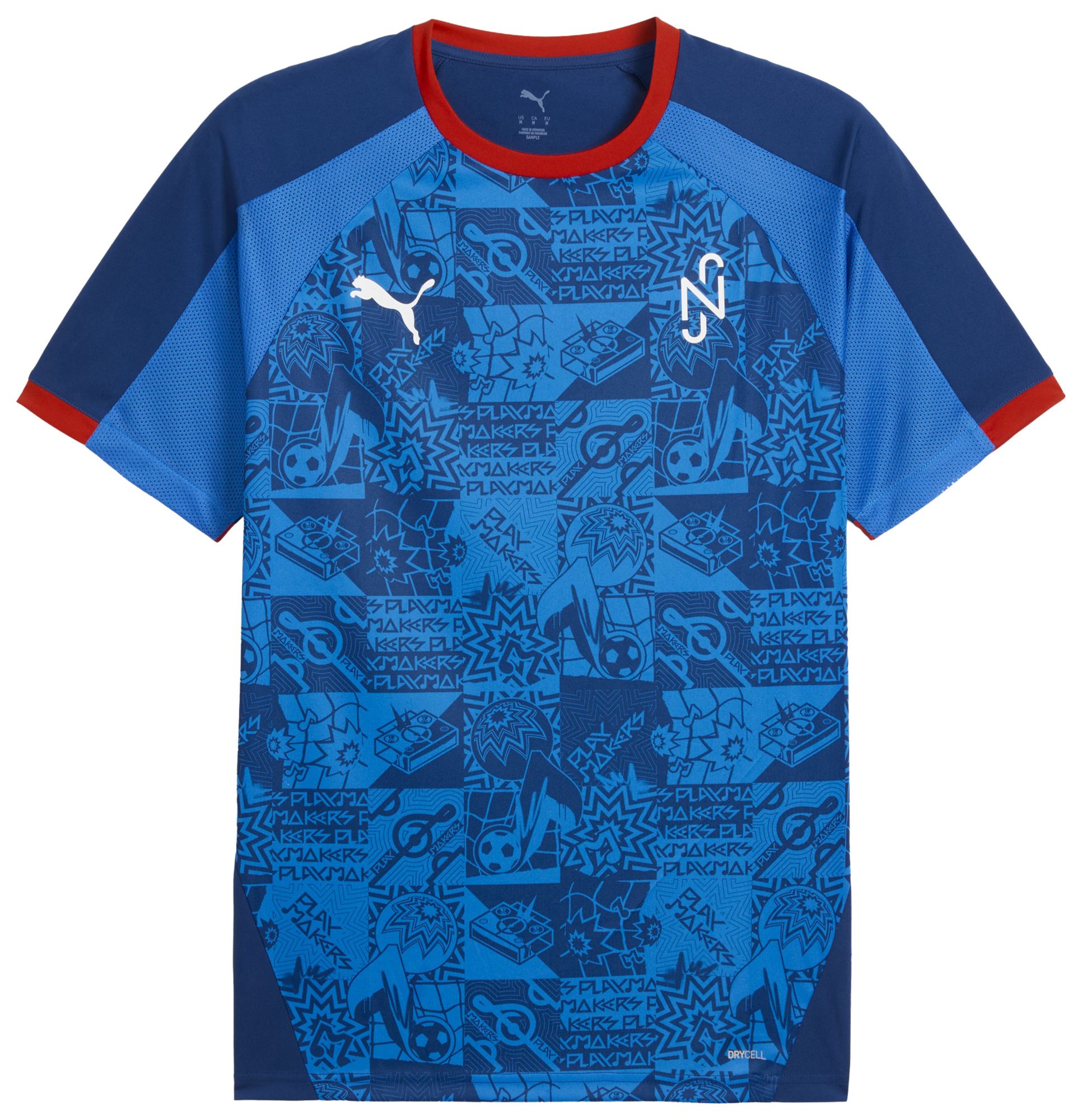 PUMA Adult Neymar Jr. Blue Graphic Jersey product image