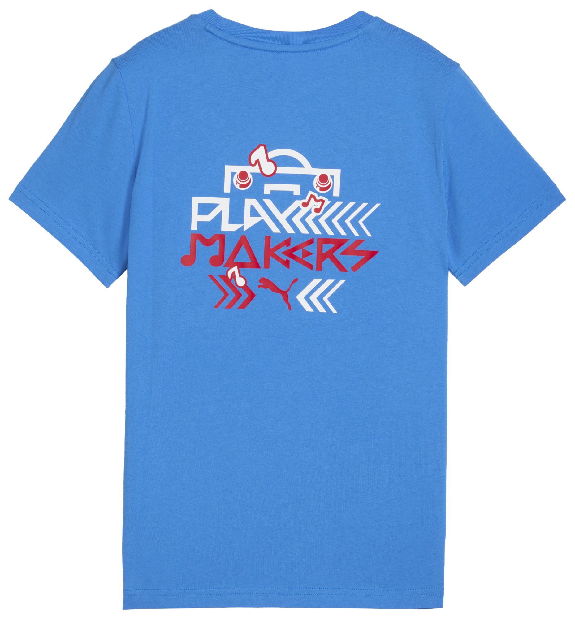 PUMA Youth Neymar Jr. Blue Graphic T-Shirt product image