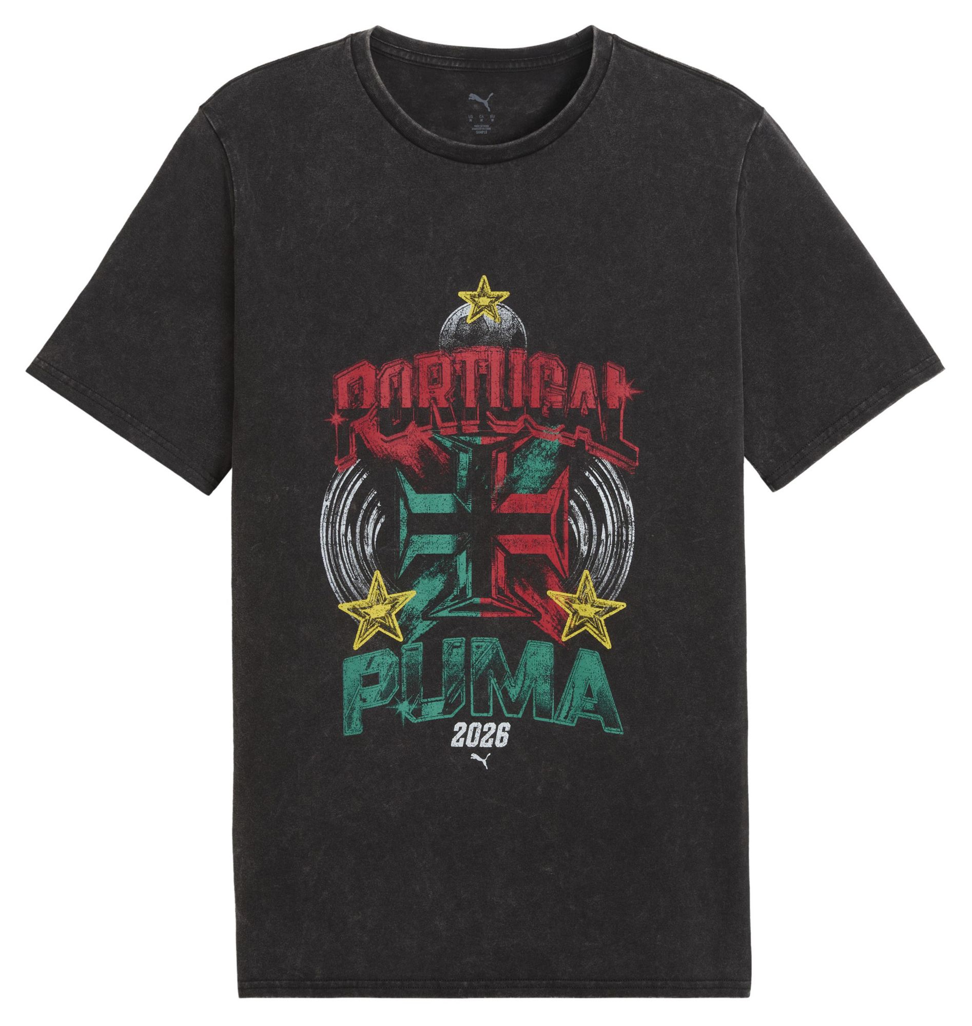 PUMA Adult Portugal Black 2026 90's Bespoke T-Shirt product image