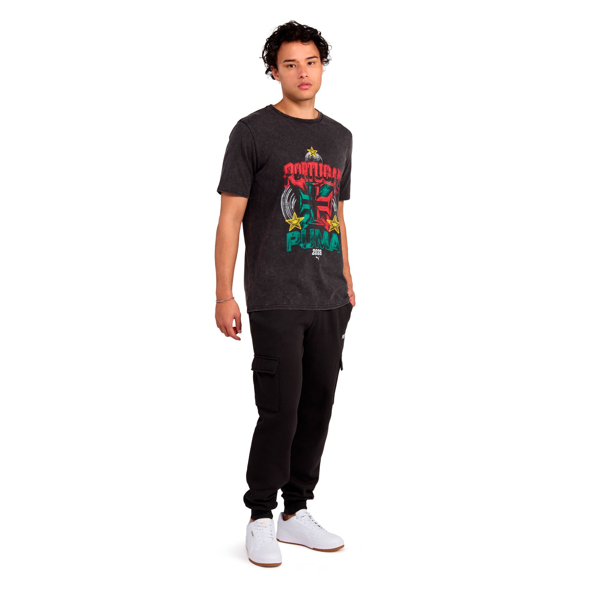 PUMA Adult Portugal Black 2026 90's Bespoke T-Shirt product image