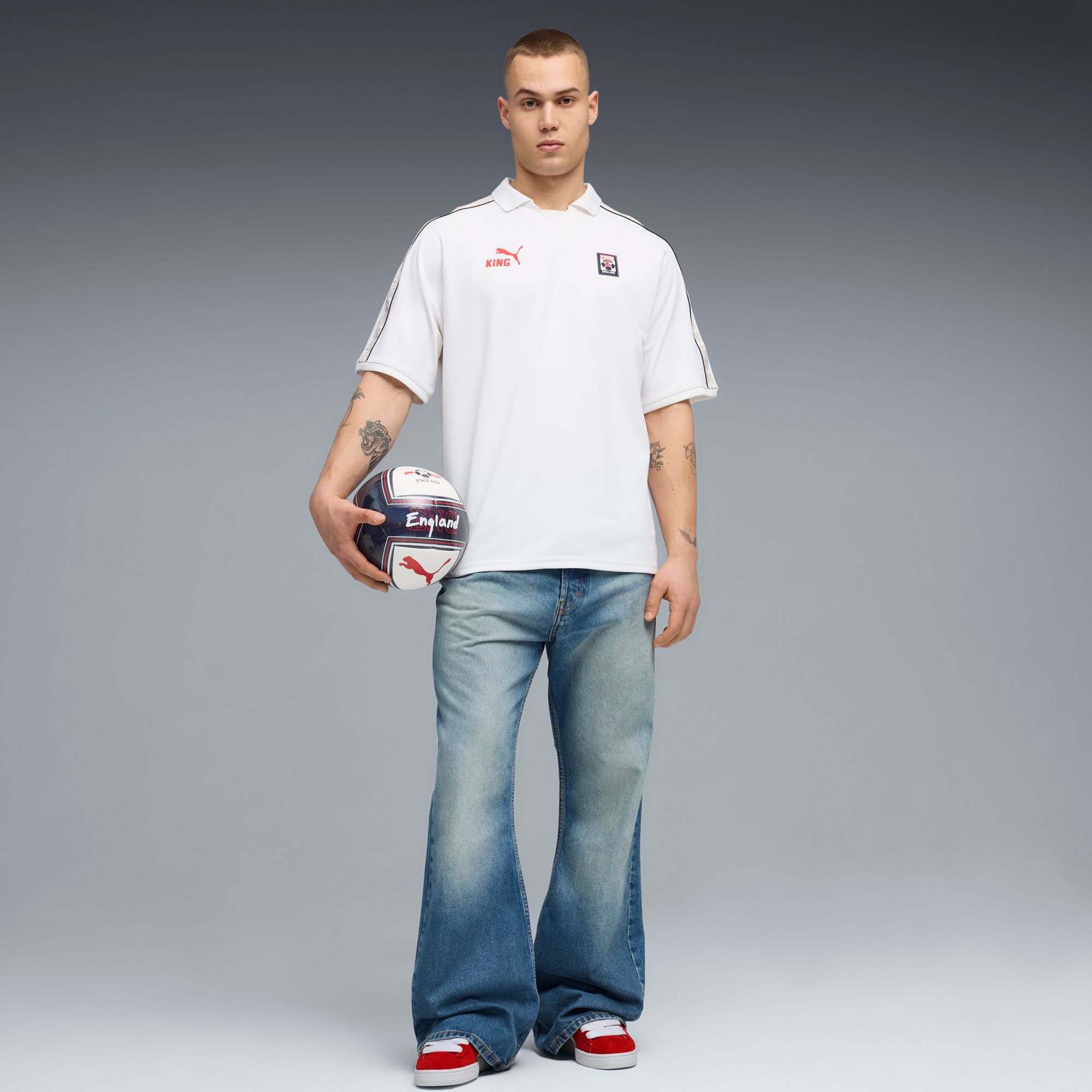 PUMA Adult England KING 2026 Throwback Jersey product image
