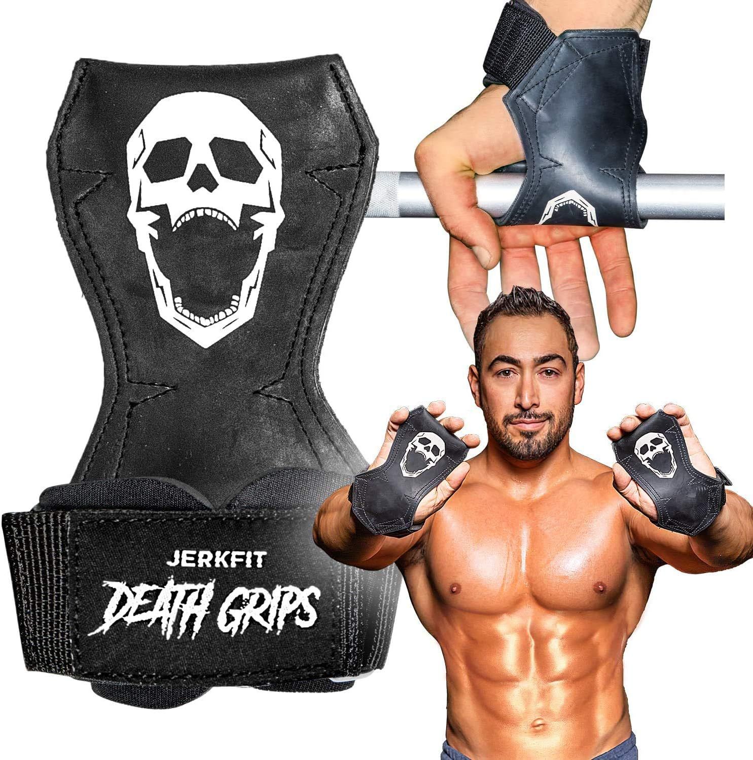 JerkFit Death Grips Premium Heavy Lifting Straps product image