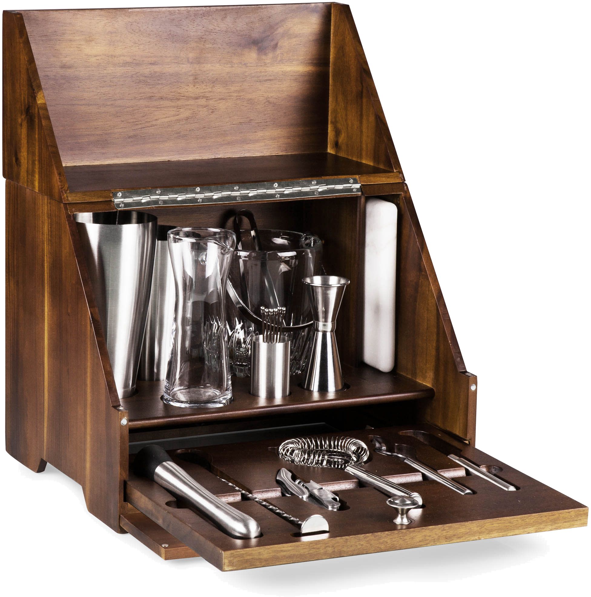 Picnic Time Colorado Rockies Madison Tabletop Bar Tool Set