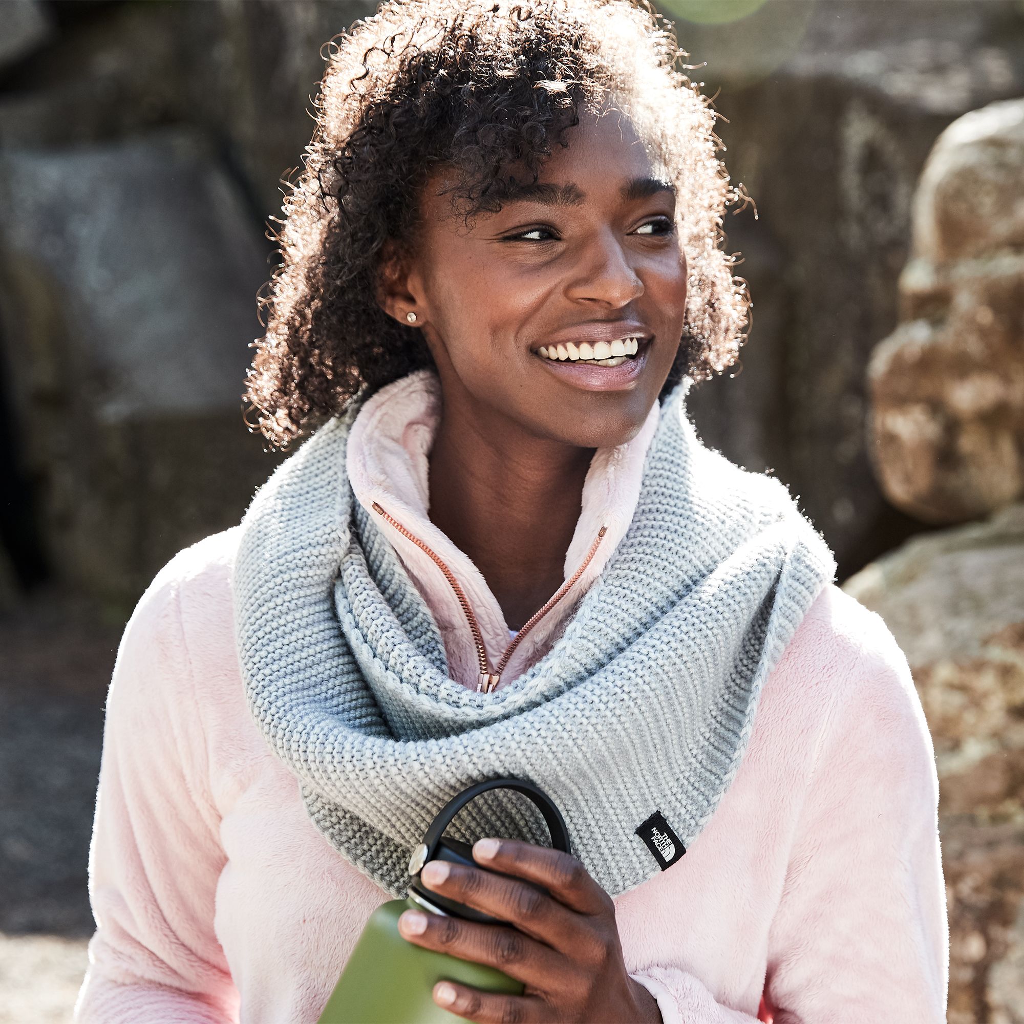 the north face women's purrl stitch infinity scarf