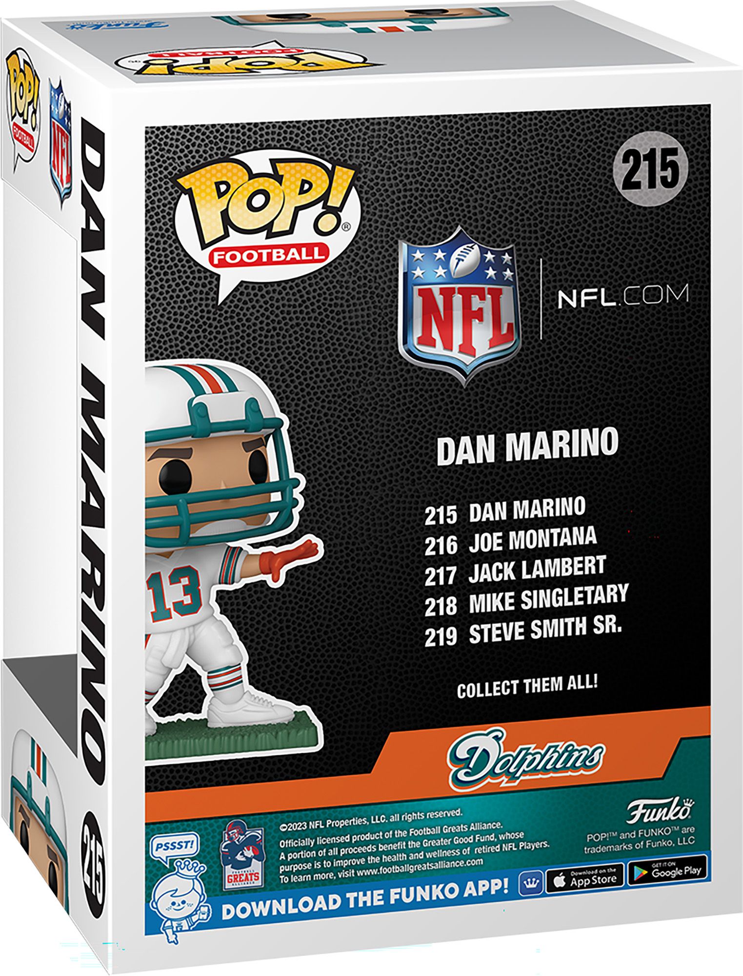 Funko Miami Dolphins Dan Marino Legends Player Figure product image