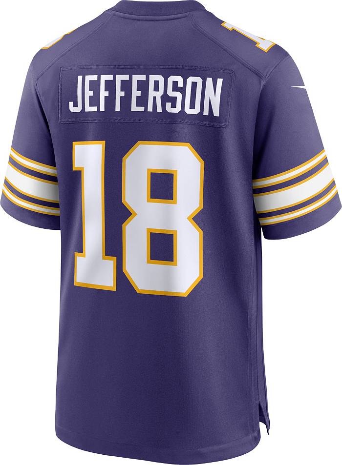 Nike Minnesota Vikings Justin Jefferson Men's Game Jersey - Purple