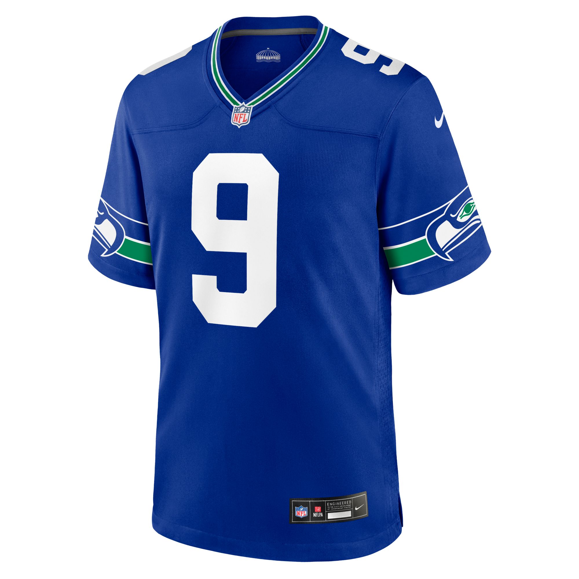 Nike Men's Seattle Seahawks Kenneth Walker III #9 Alternate Royal Game Jersey