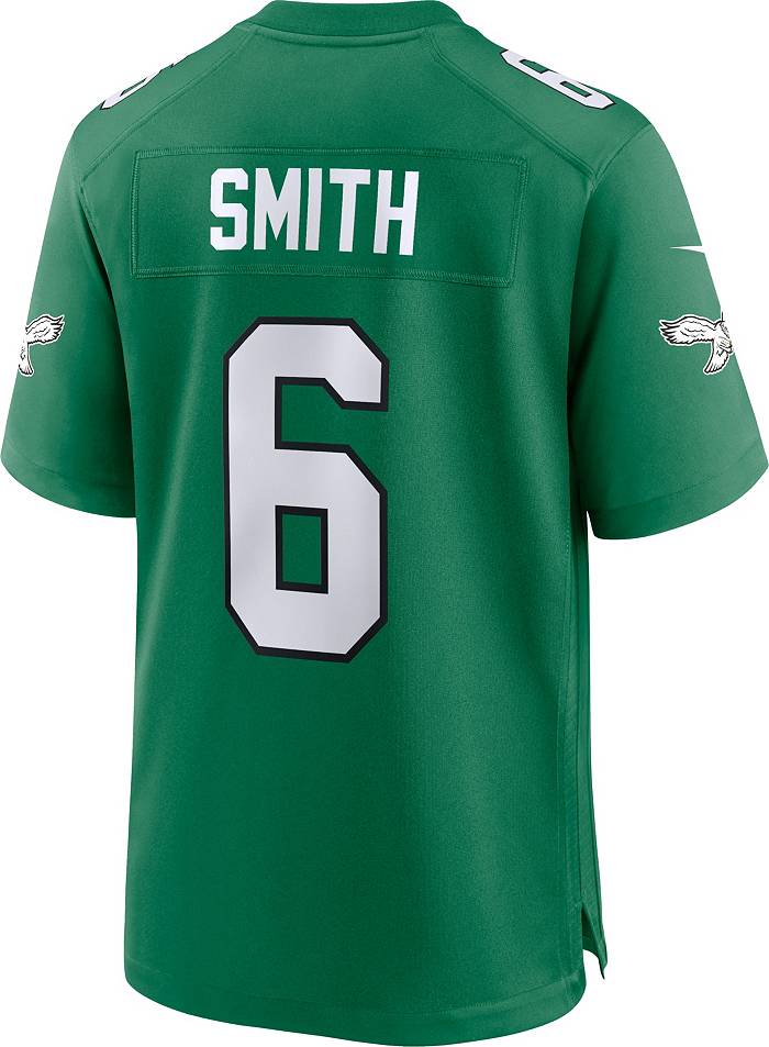 Nike Men's Philadelphia Eagles DeVonta Smith #6 Alternate Kelly Green Game  Jersey