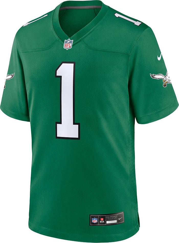 Why do the Eagles' green jerseys look so different than they did a
