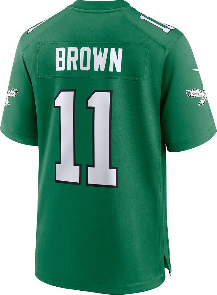 Nike Men's Philadelphia Eagles A.J. Brown #11 Alternate Kelly