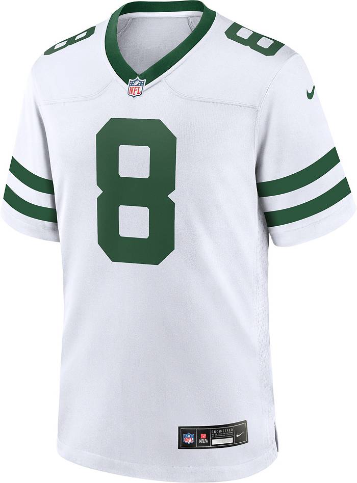 Nike Men's New York Jets Aaron Rodgers #8 Alternate White Game Jersey