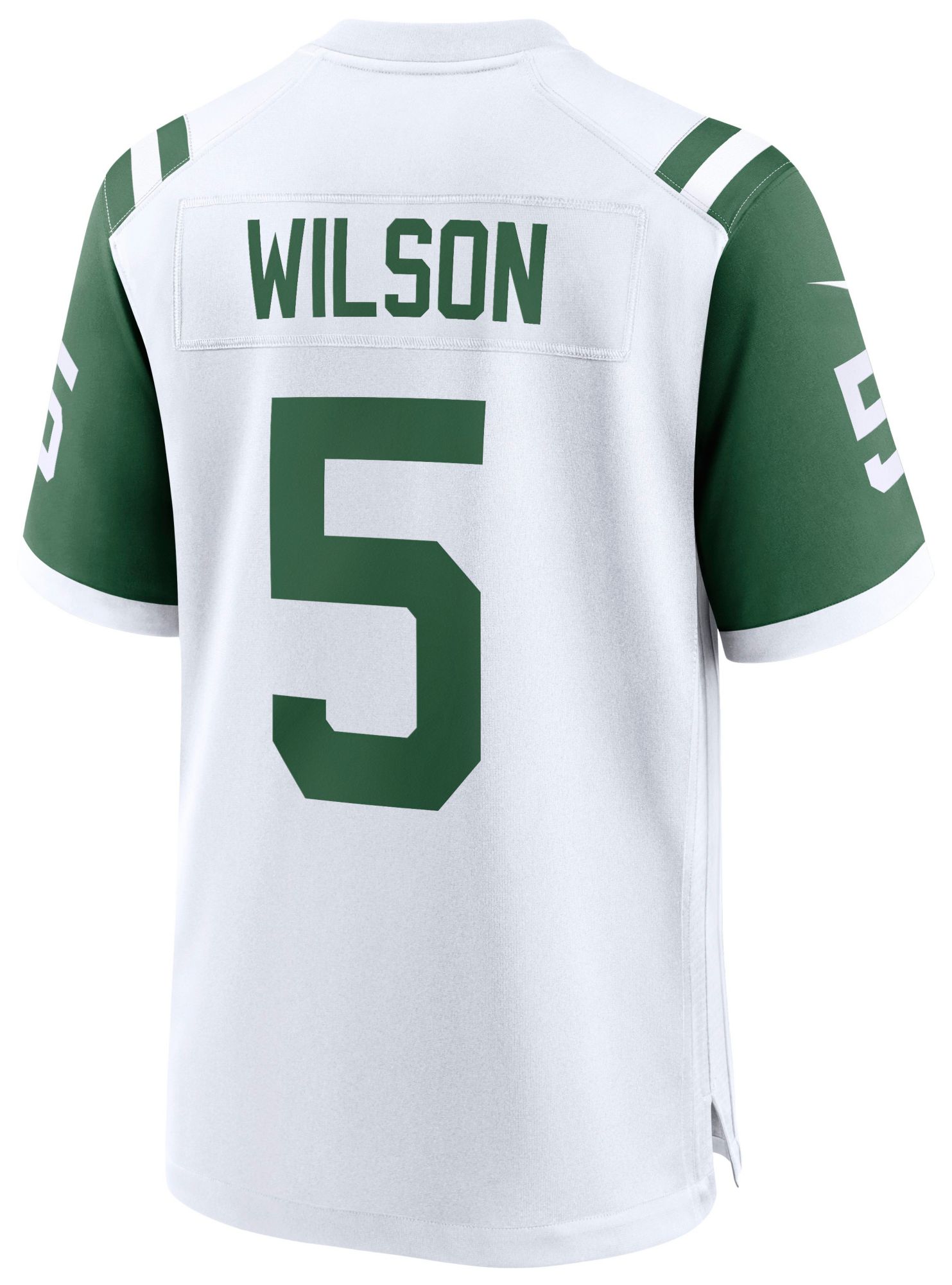 Nike Men's New York Jets Garrett Wilson #5 Alternate 2 White Game Jersey product image