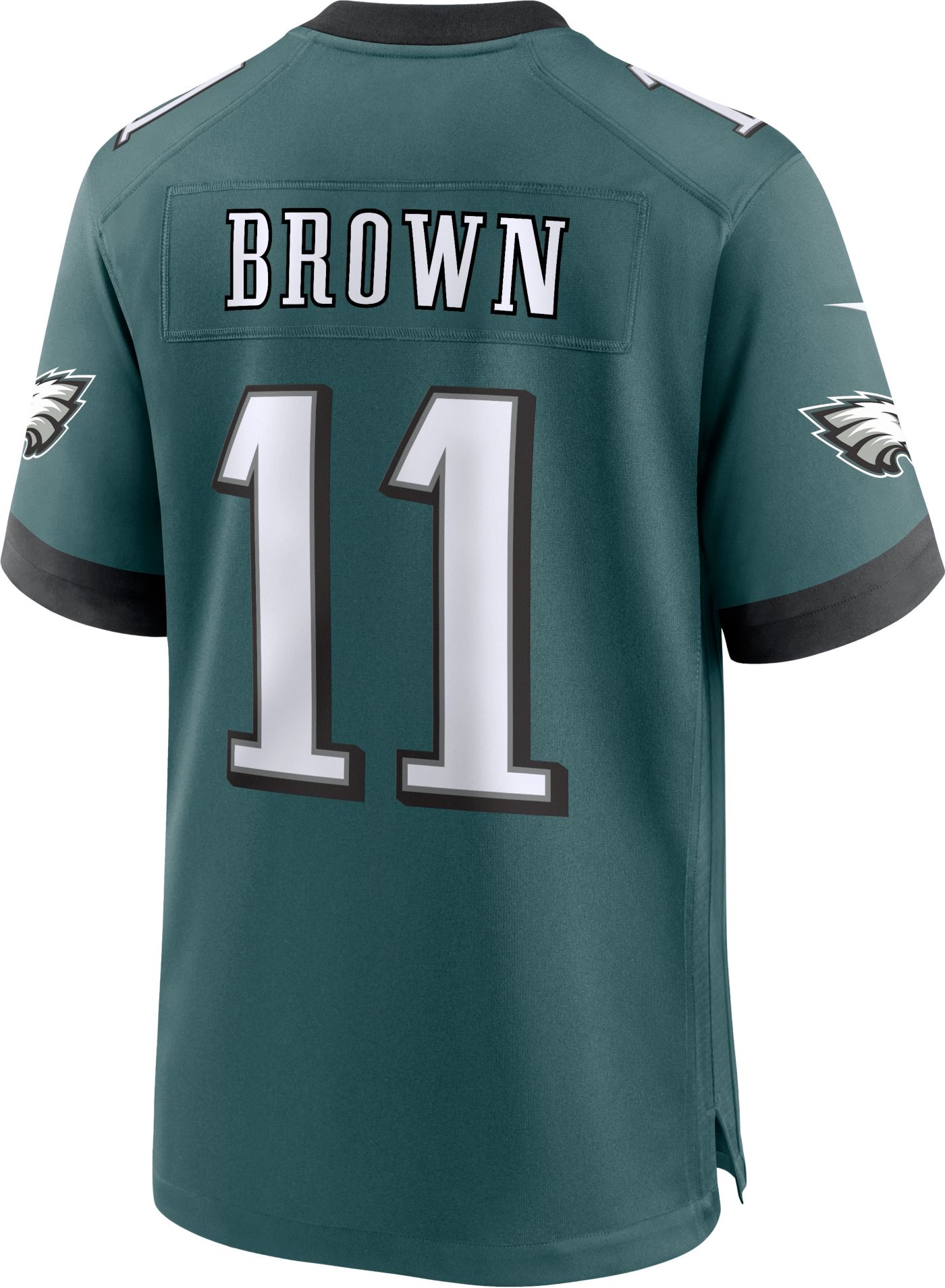 Nike Men s Philadelphia Eagles A.J. Brown 11 Teal Game Jersey Dick s Sporting Goods